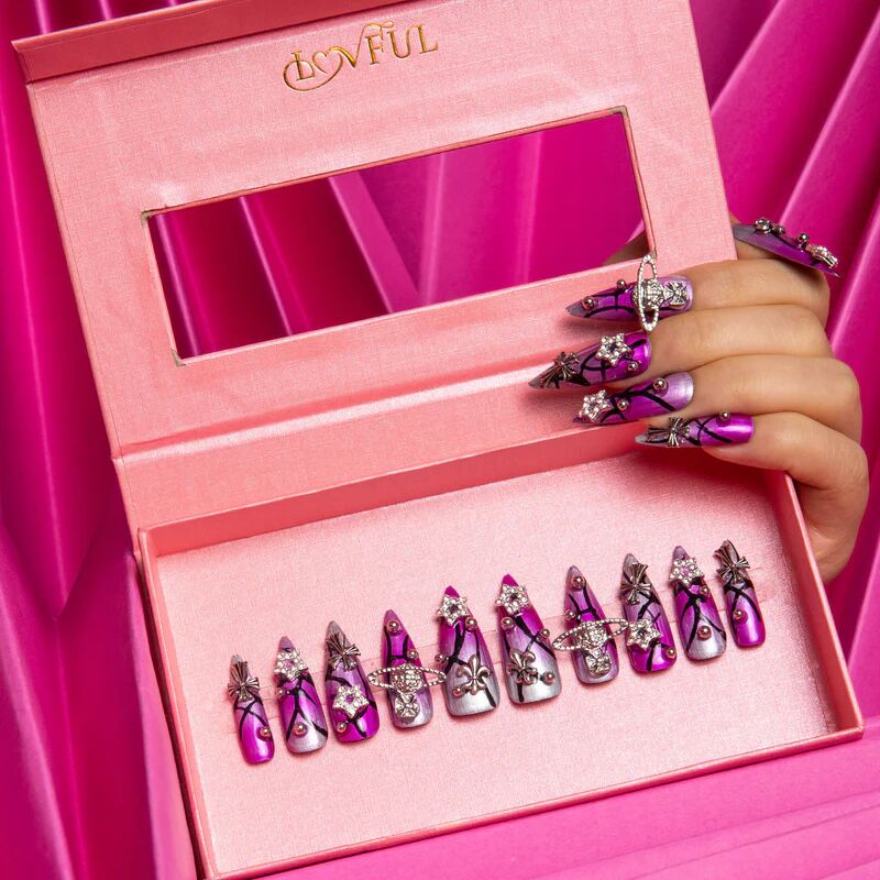 Unleash your inner adventurer with Galaxy Seeker Press-On Nails
