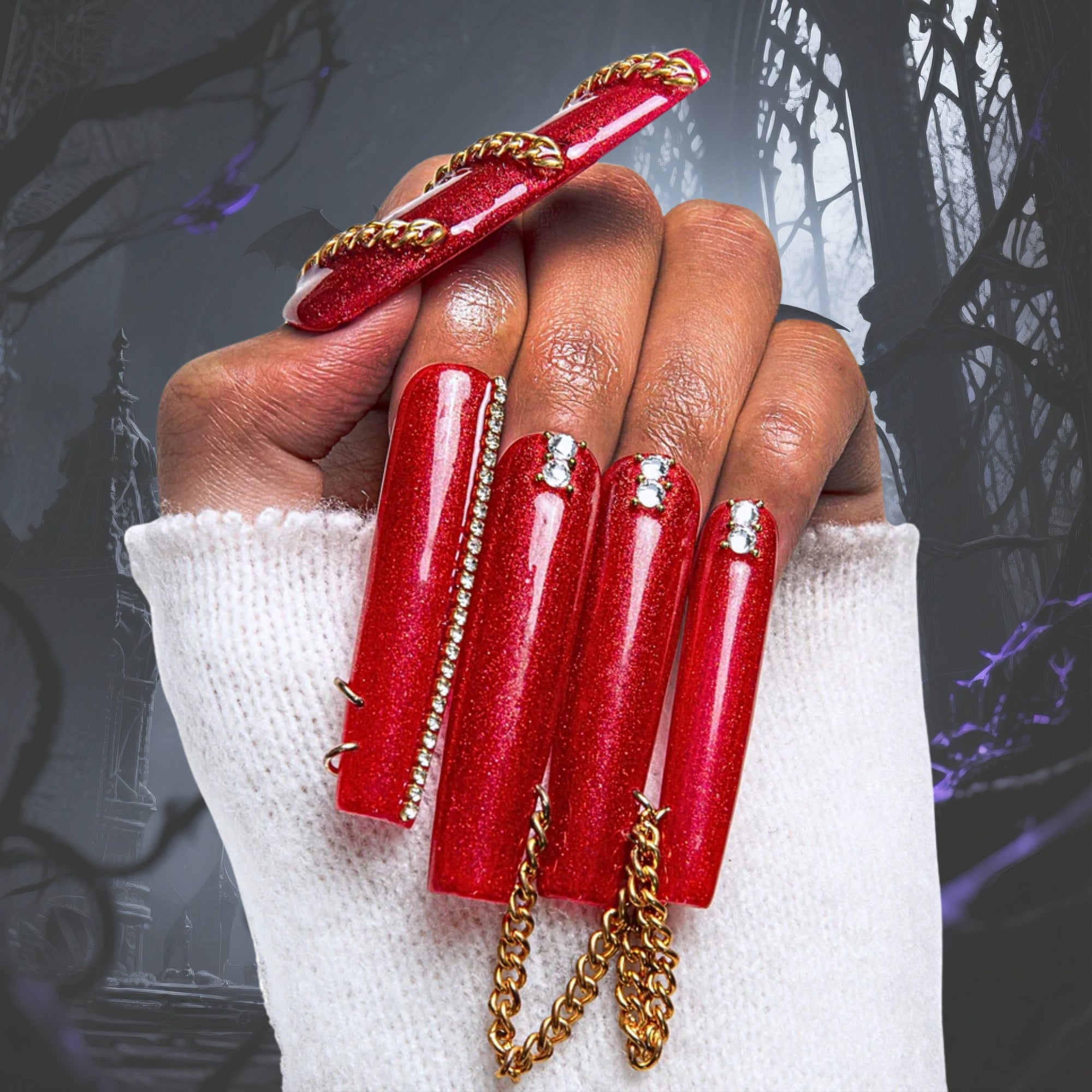 90's Darling Handmade Nails H230