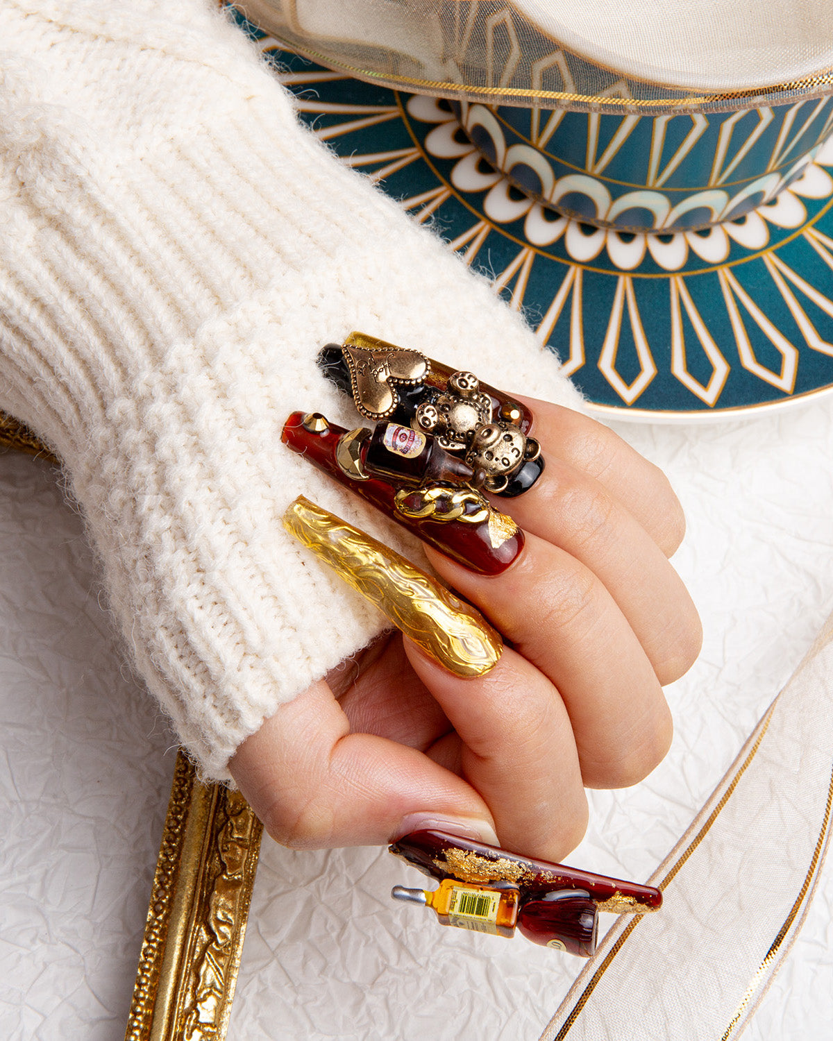 casino party junk nail