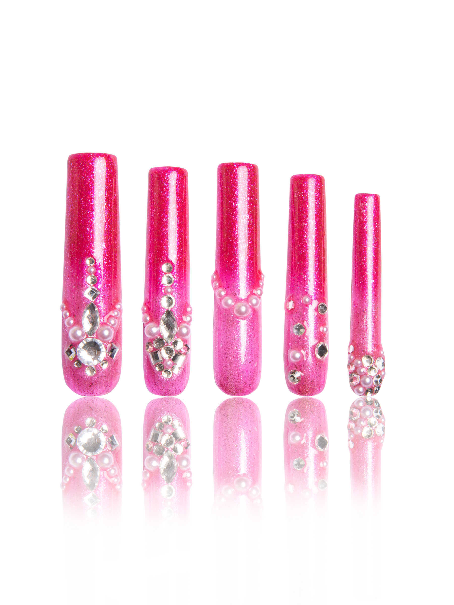 moonlit mirage press on nails