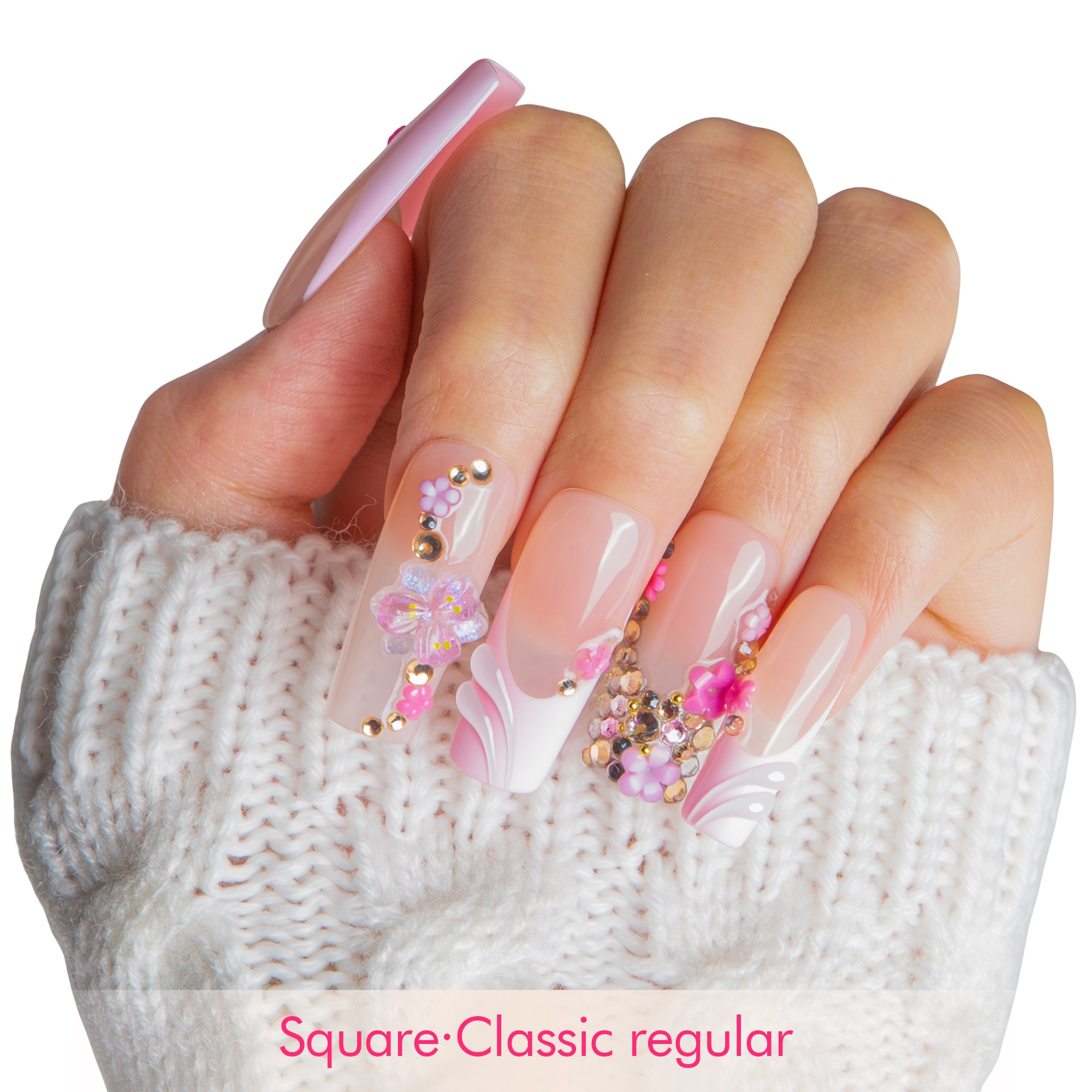 Rose Dew Handmade Nails H789