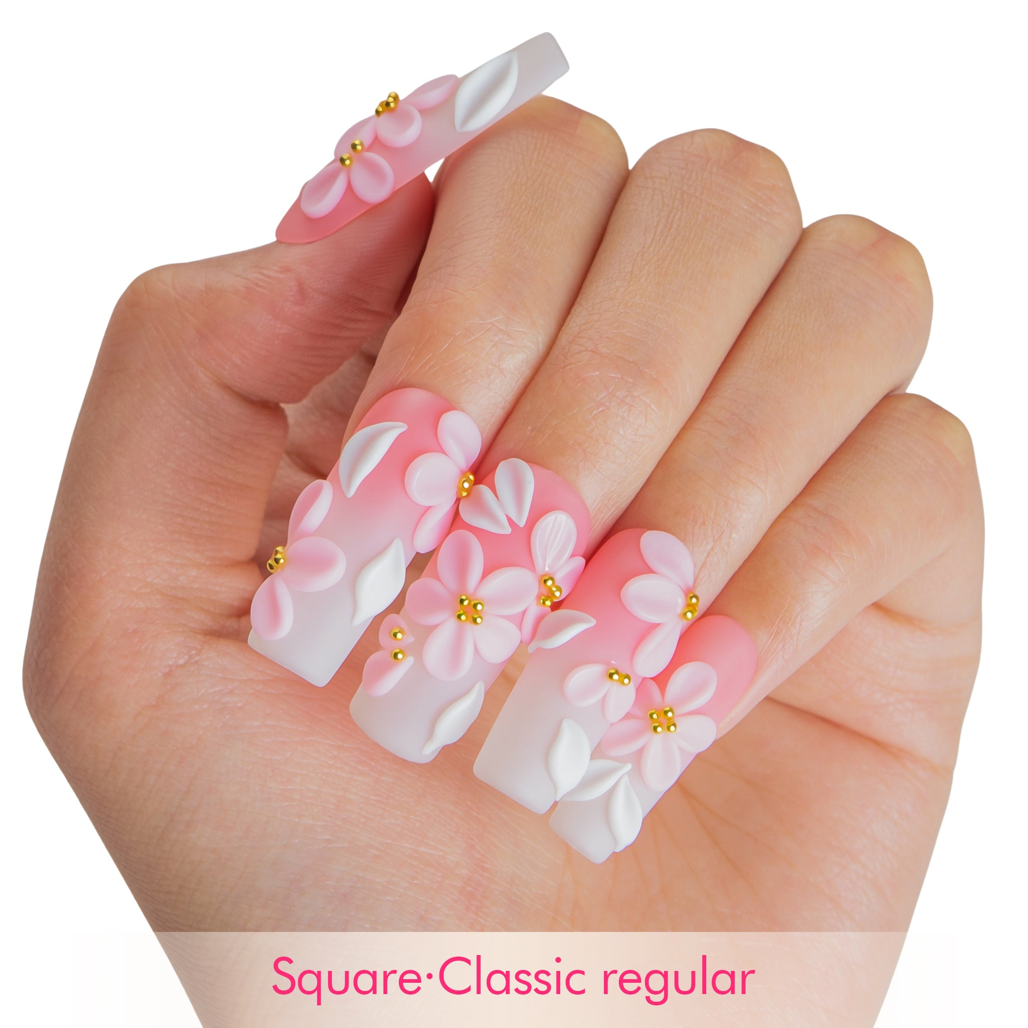 Sakura Petal Handmade Nails H756
