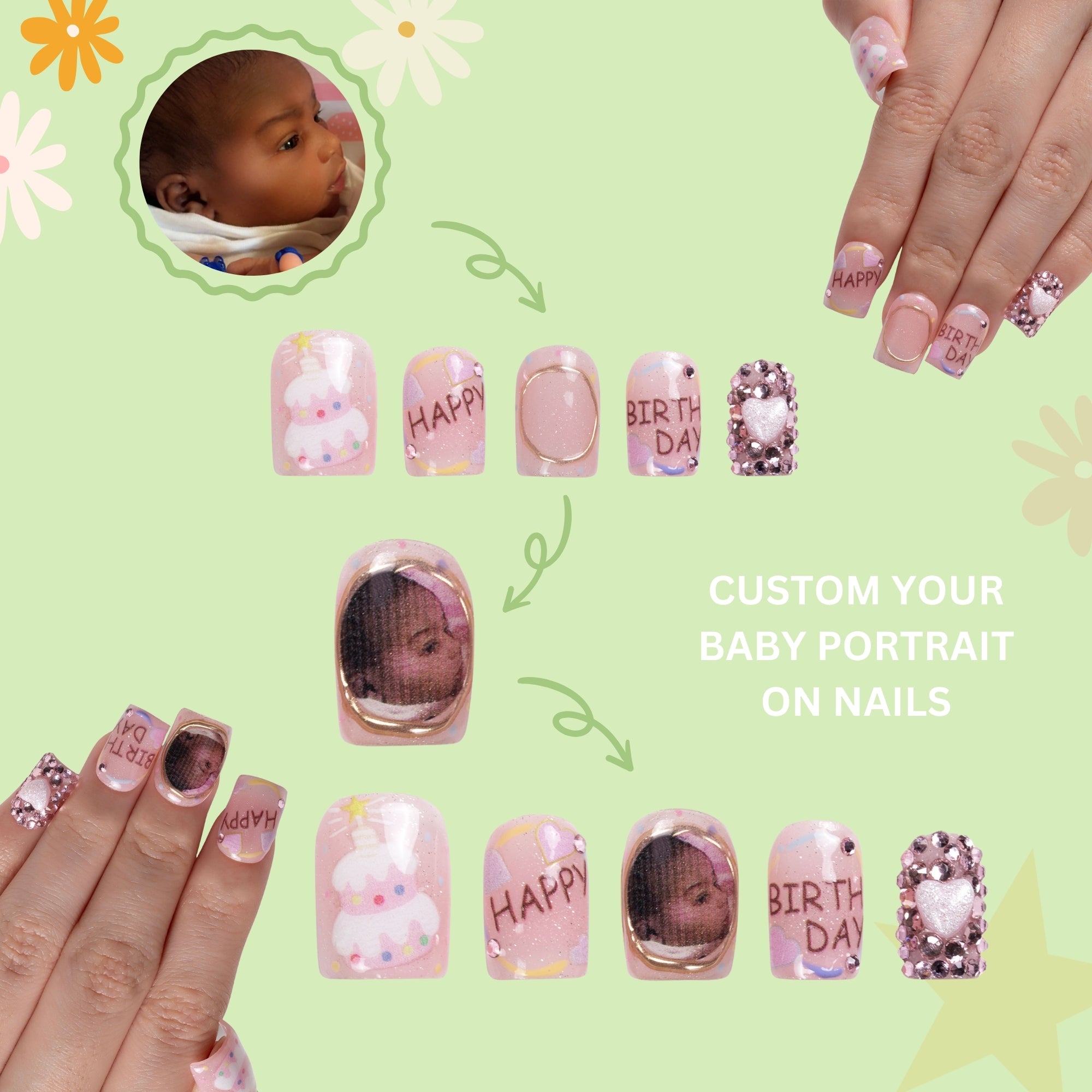 Custom Baby  Portrait C005