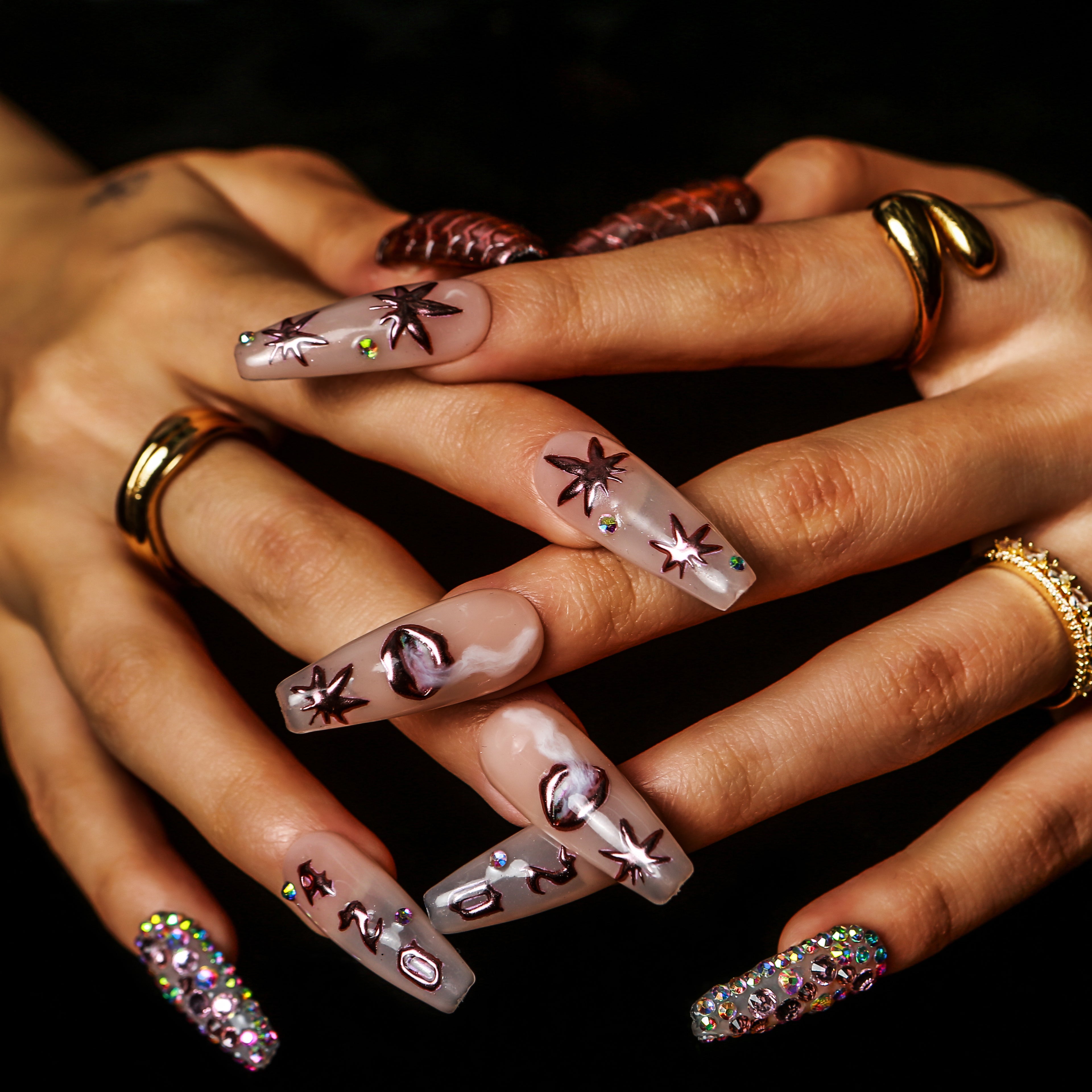Mary Jane’s Jewels Handmade Nails H431