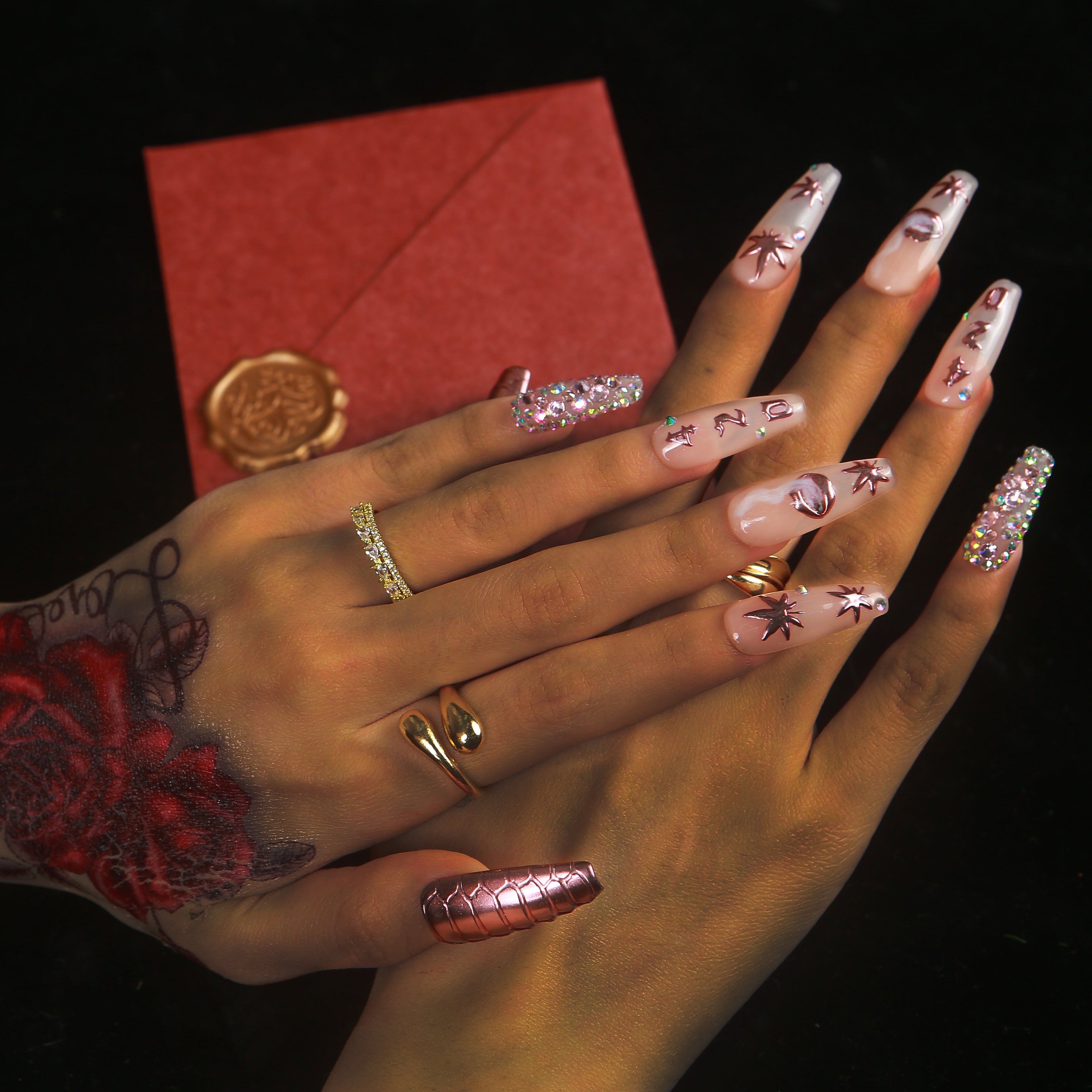 Mary Jane’s Jewels Handmade Nails H431