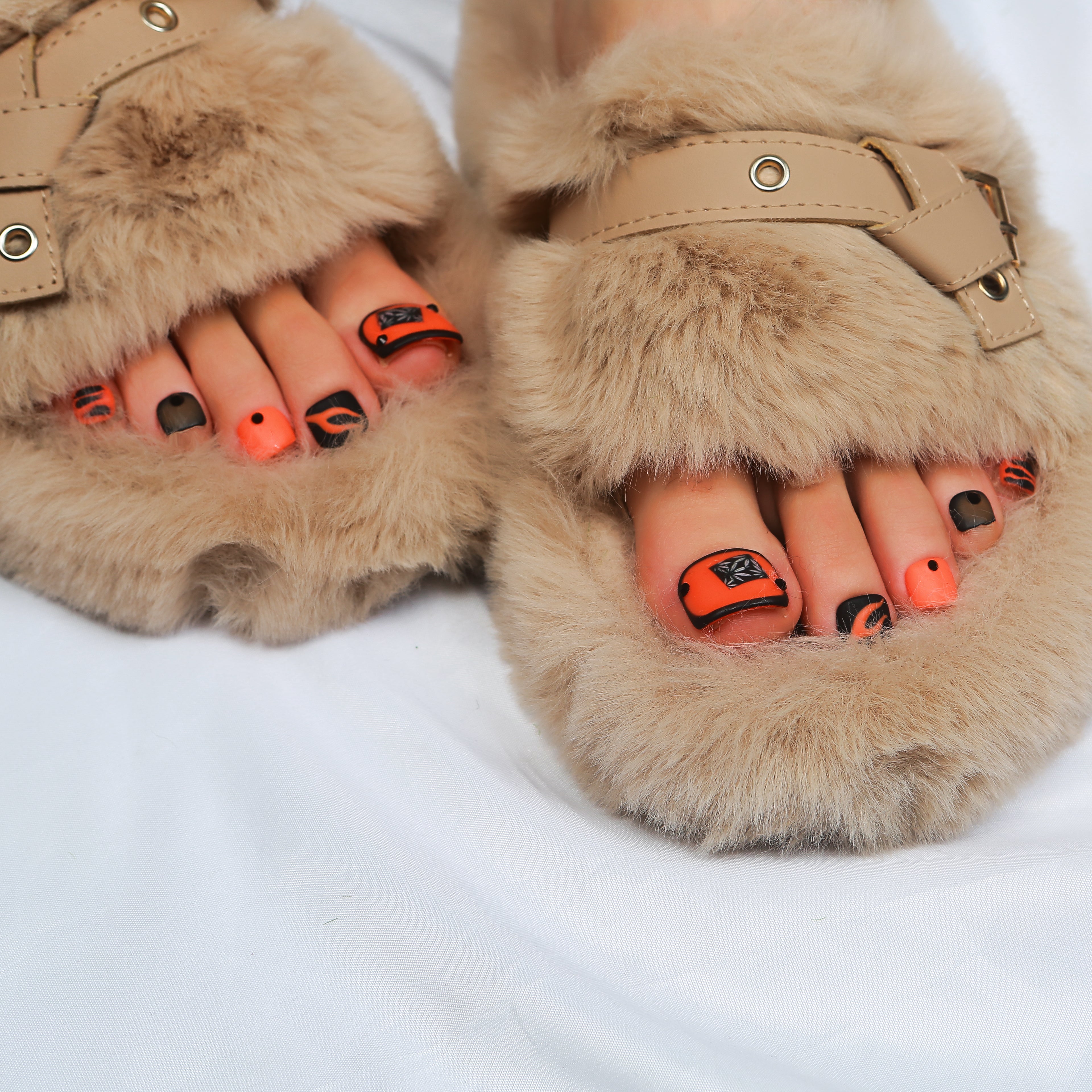 Blazin Haze T430 Toe Nails - 20Pcs Free Size