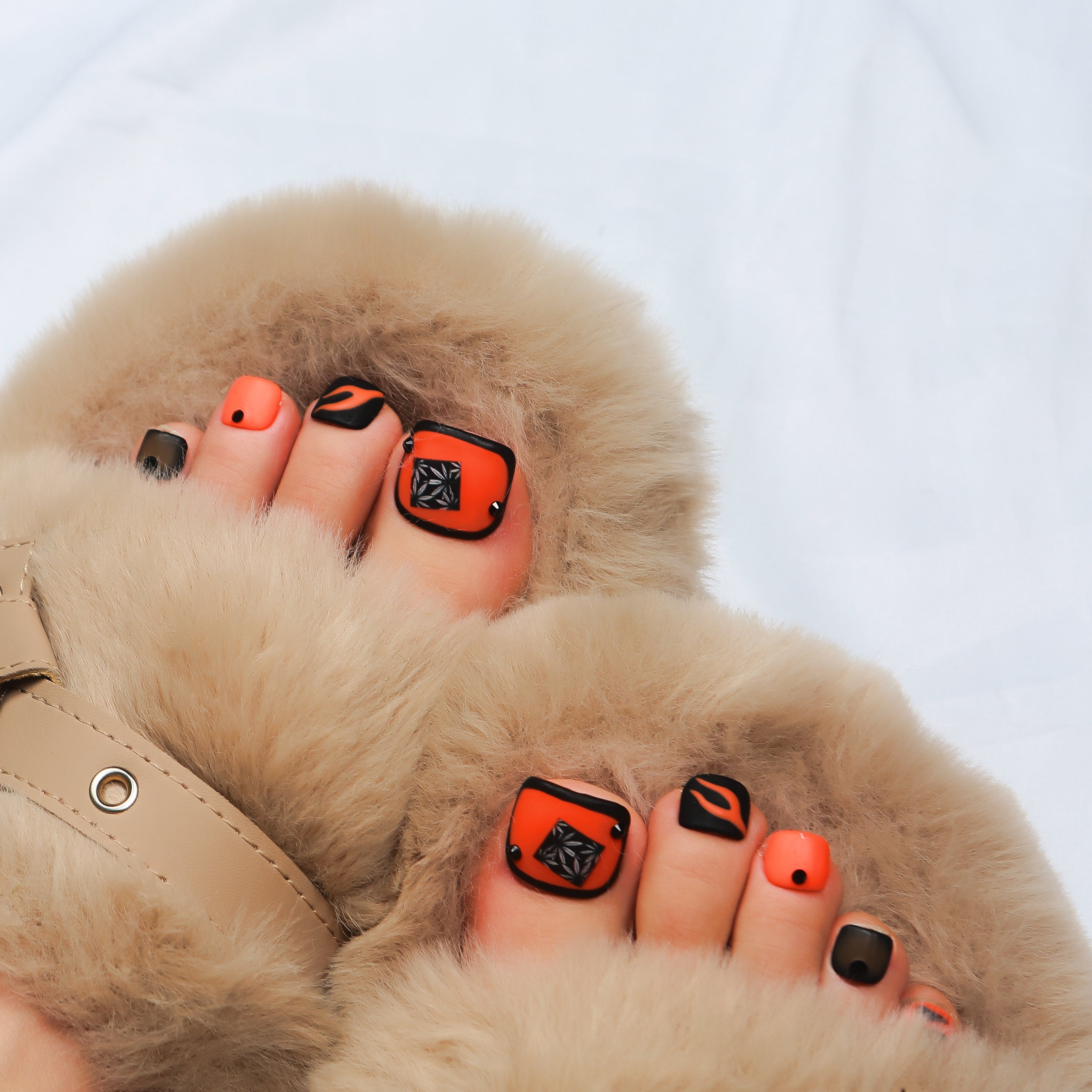 Blazin Haze T430 Toe Nails - 20Pcs Free Size