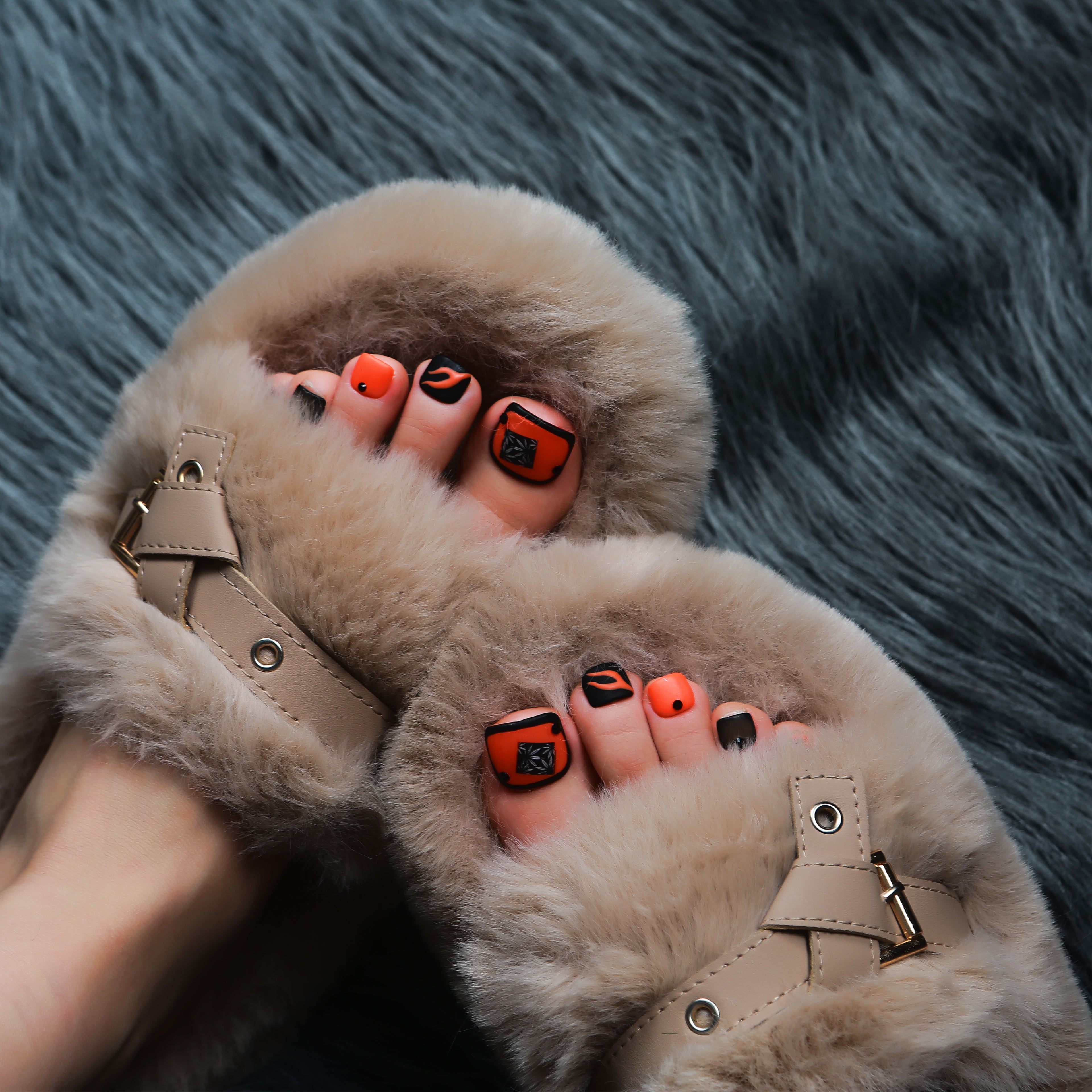 Blazin Haze T430 Toe Nails - 20Pcs Free Size