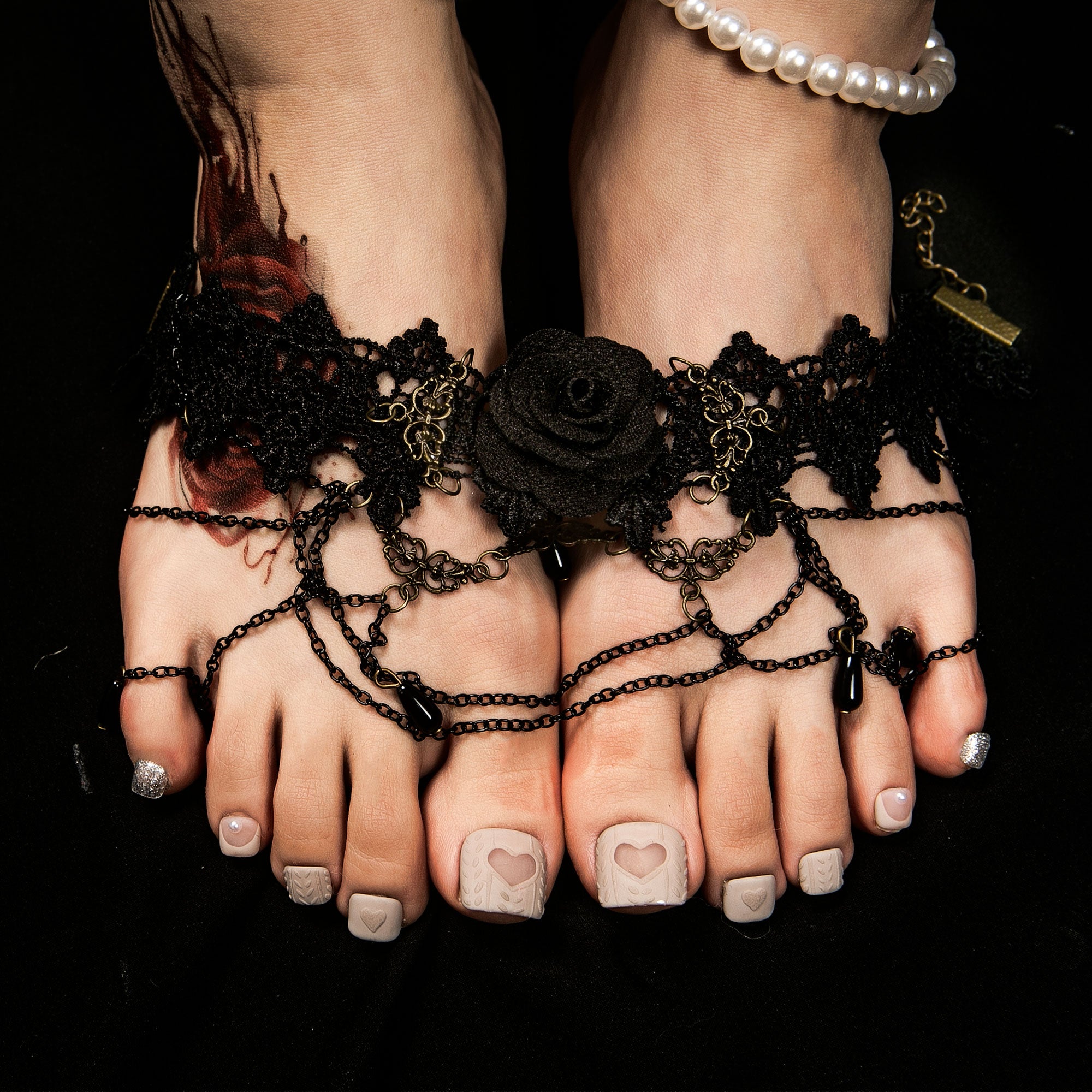 Elegant Knits T382 Toe Nails - 20Pcs Free Size