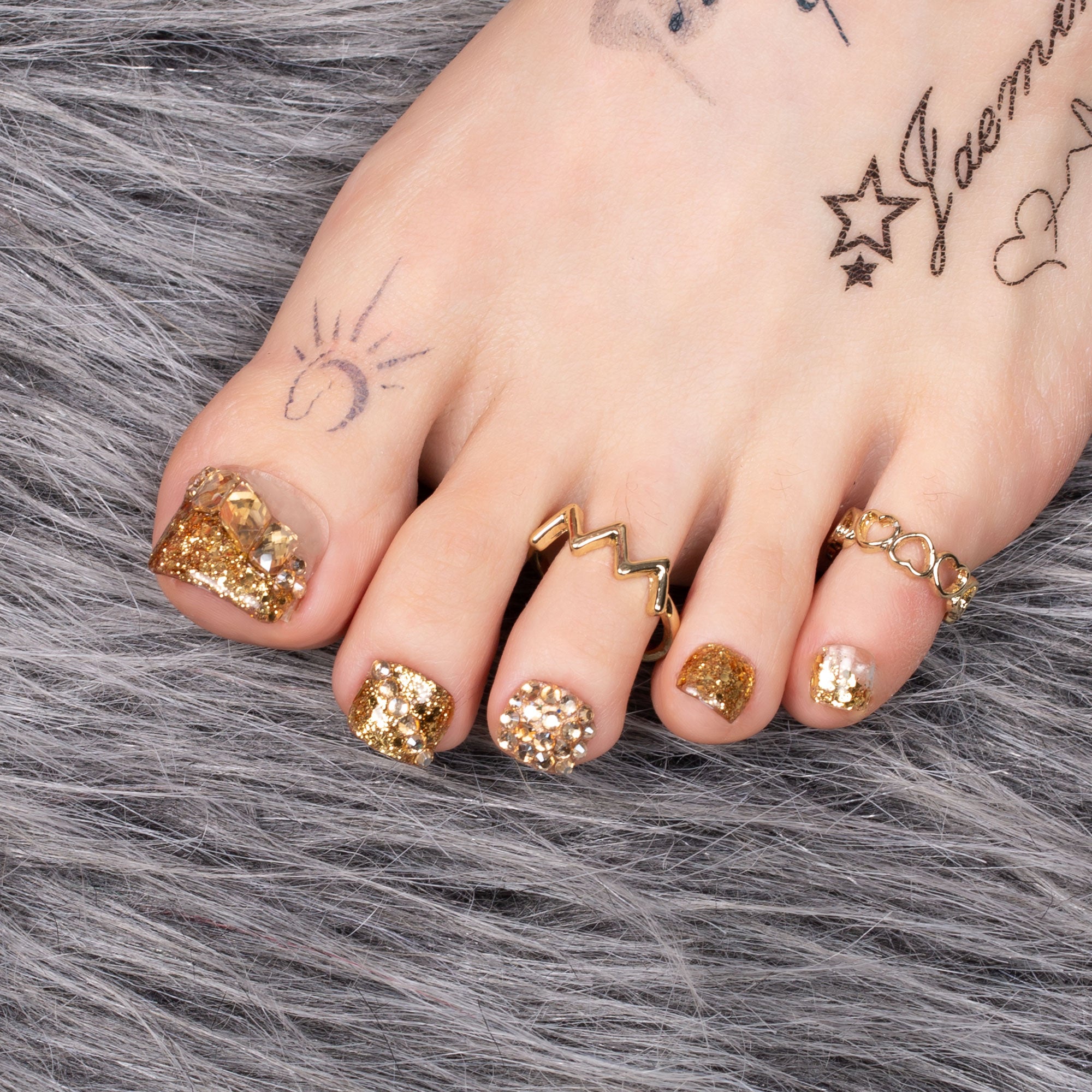 I Can Fly T45 Toe Nails- 20Pcs Free Size