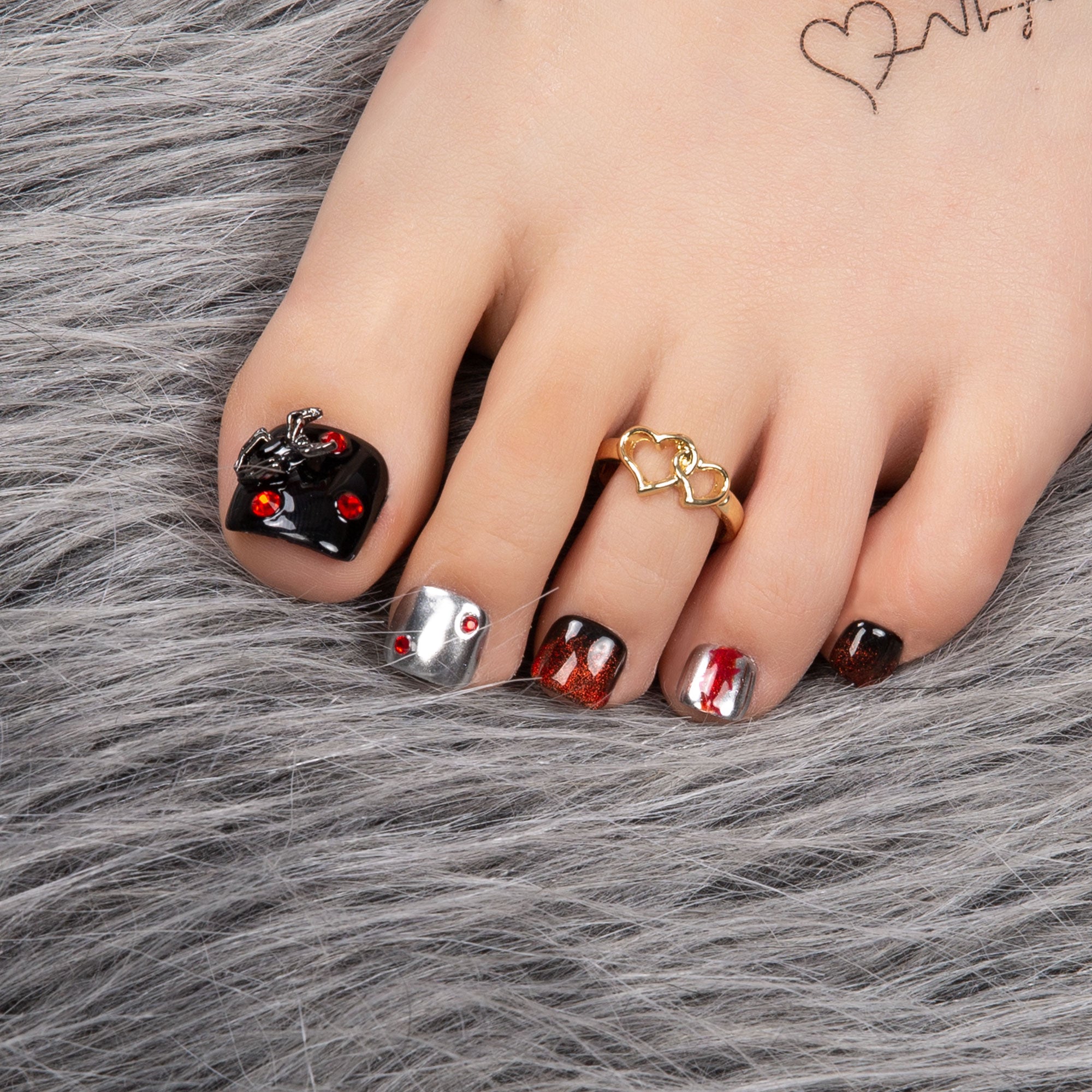 Bloody Scary Farm T340 Toe Nails- 20Pcs Free Size