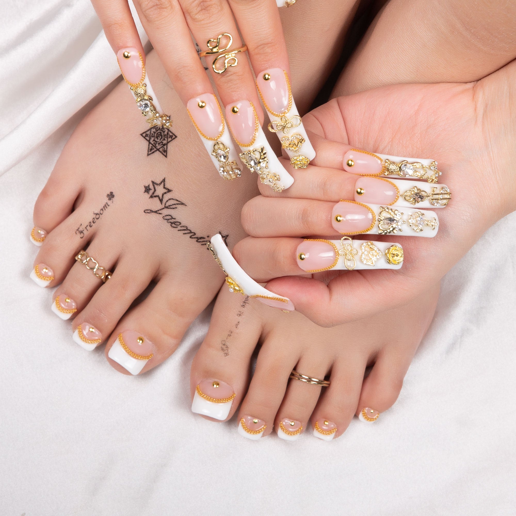 Chicago Combo Set Handmade Nails H189+T189
