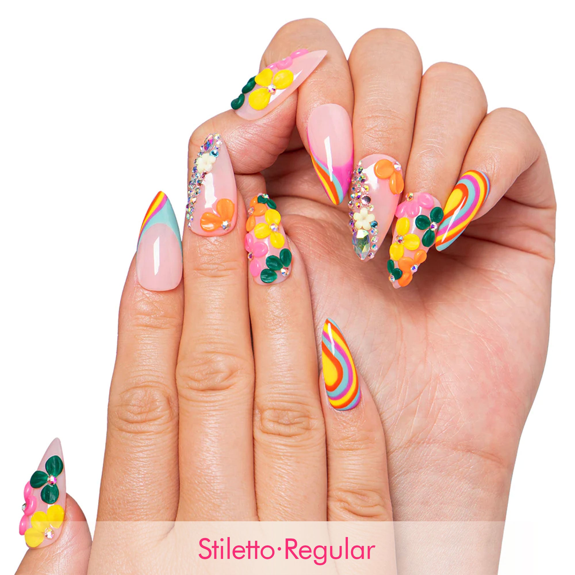 Spring Bliss Handmade Nails H432