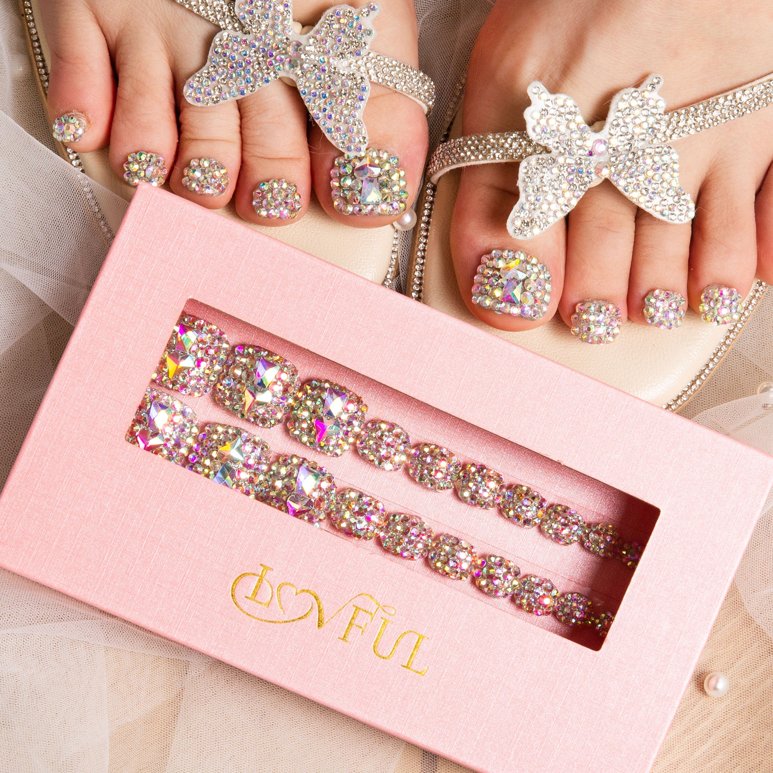 eternal stunning toe nail