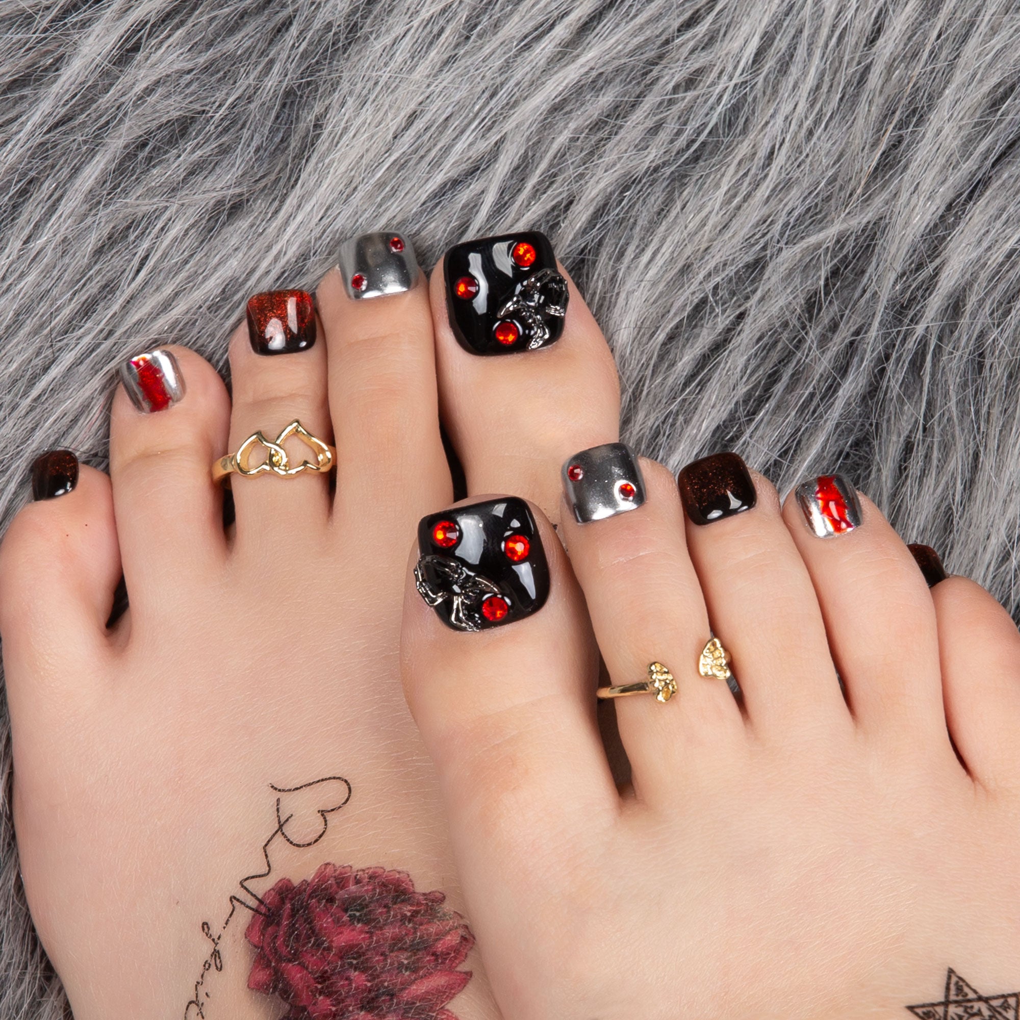 Bloody Scary Farm T340 Toe Nails- 20Pcs Free Size