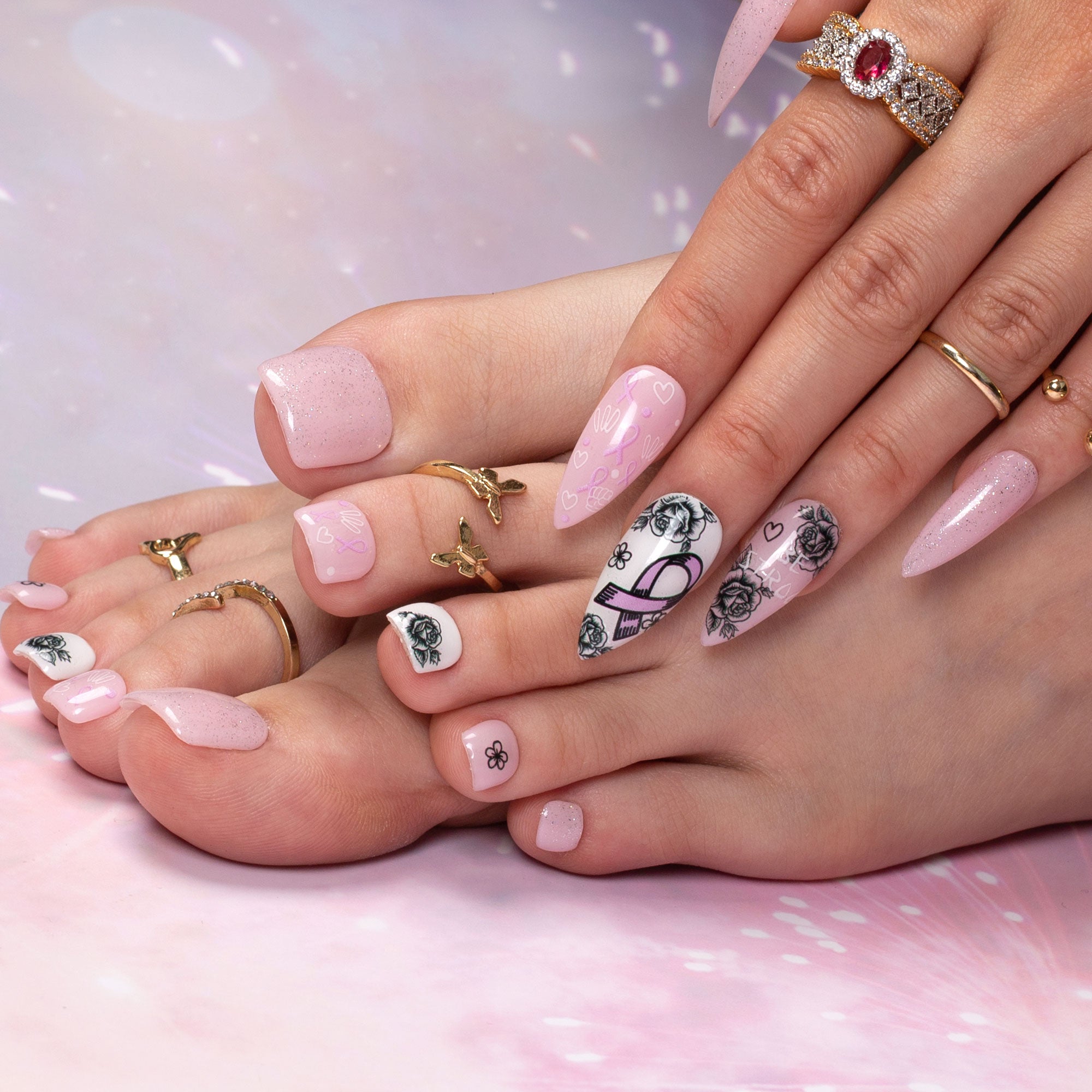 Naturally Strong Combo Set Handmade Nails H488+T488