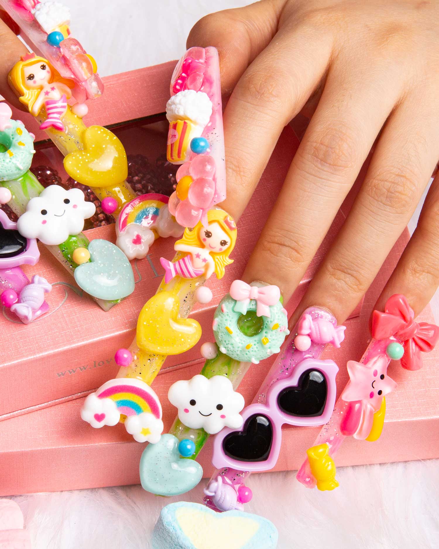 candy junk nail