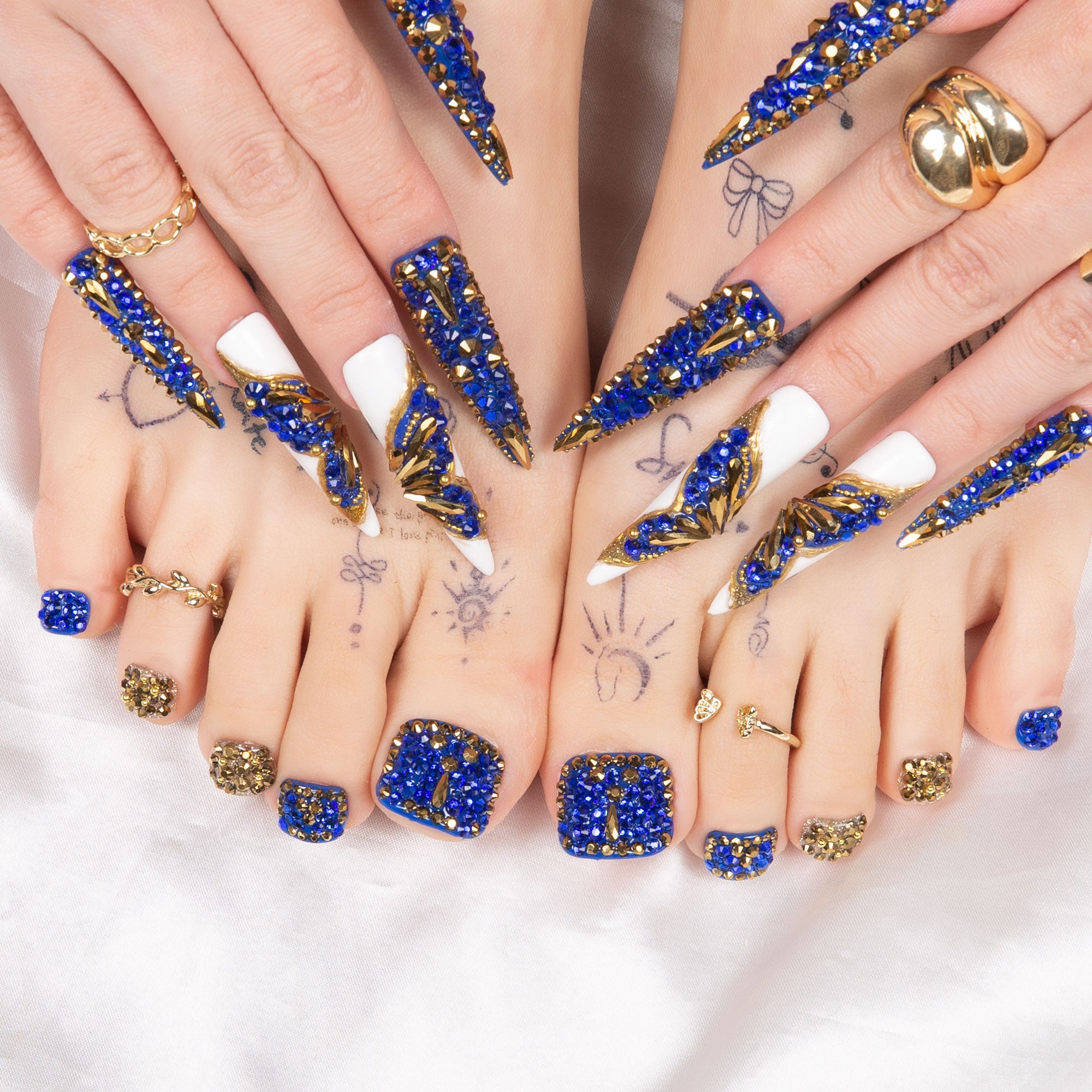 Morpho Combo Set Handmade Nails H67+T67