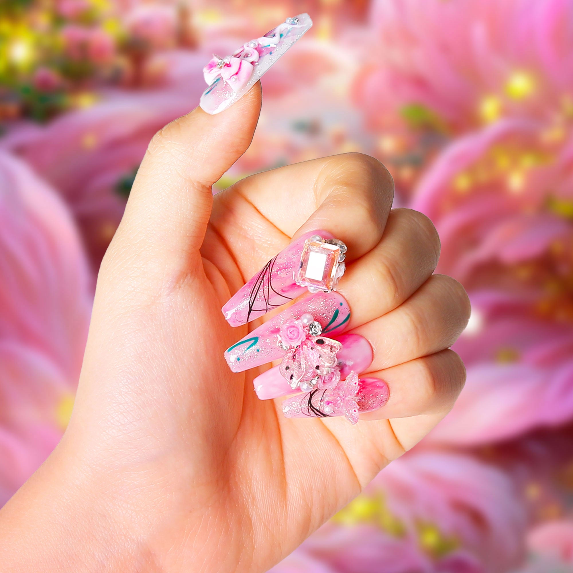Victorian’s Dreams Handmade Nails H462