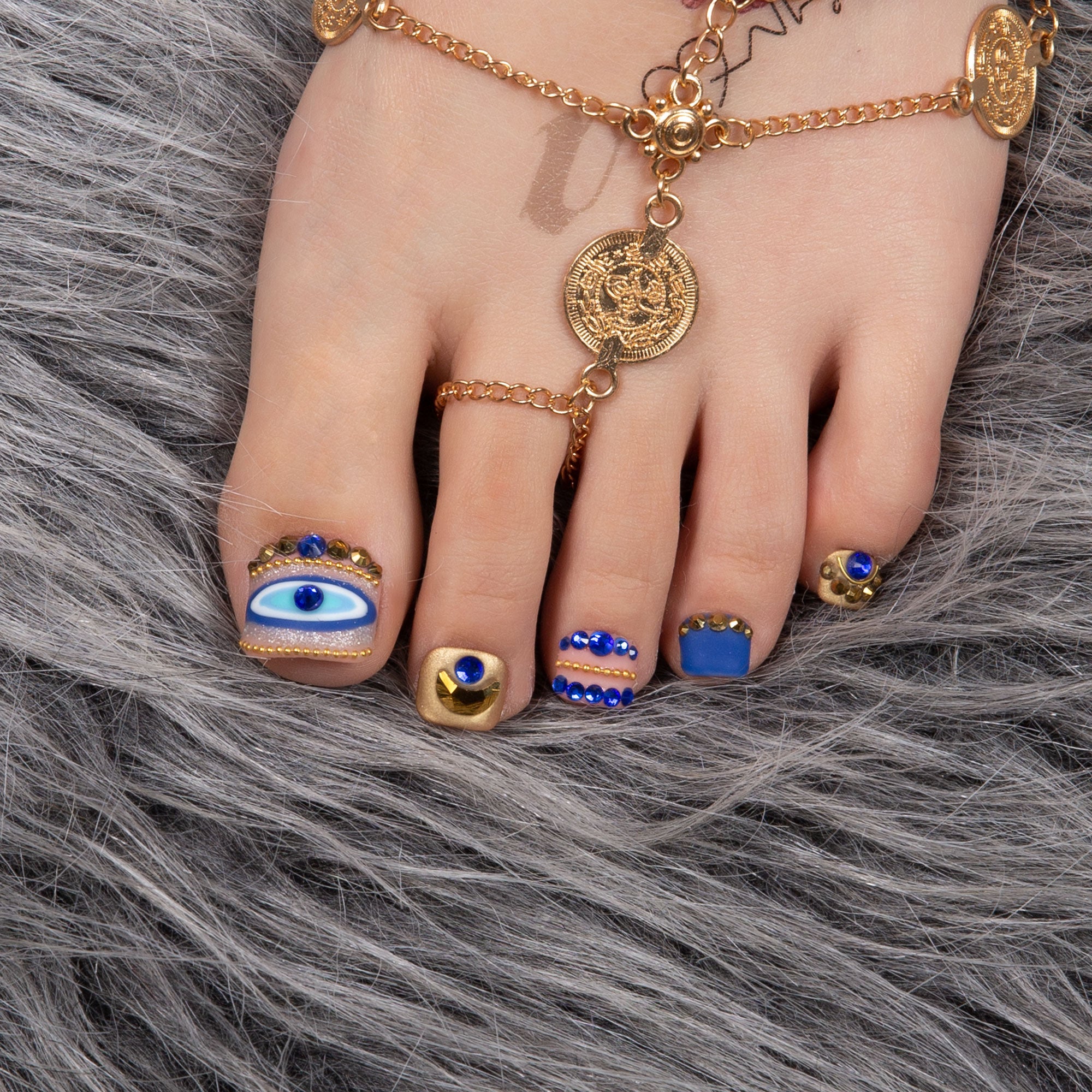 Spiritual Beacon T234 Toe Nails- 20Pcs Free Size