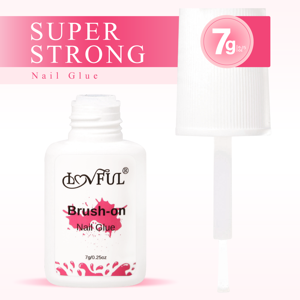 Lovful Brush-on Nail Glue - RTS