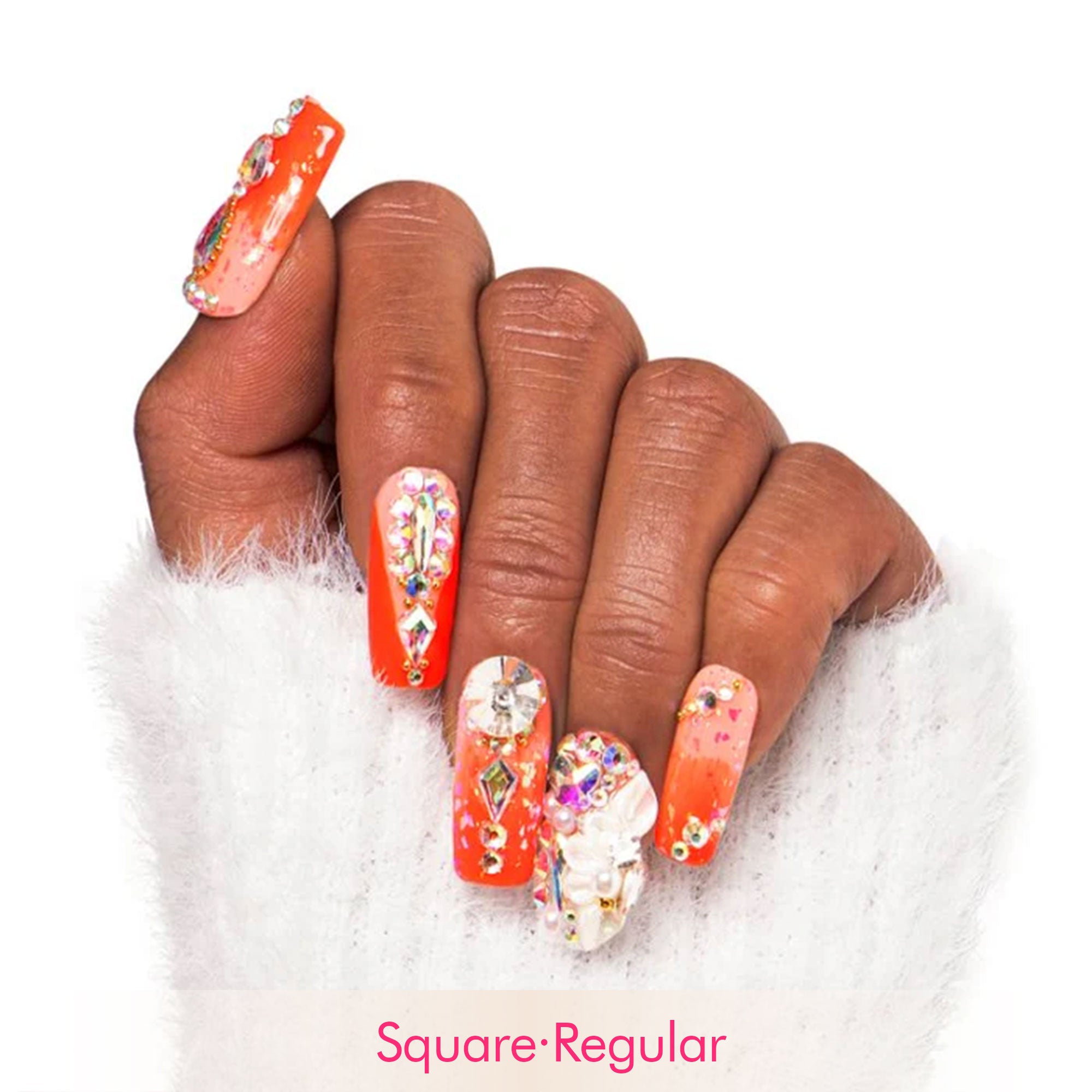 Sleeping Beauty Handmade Nails H74
