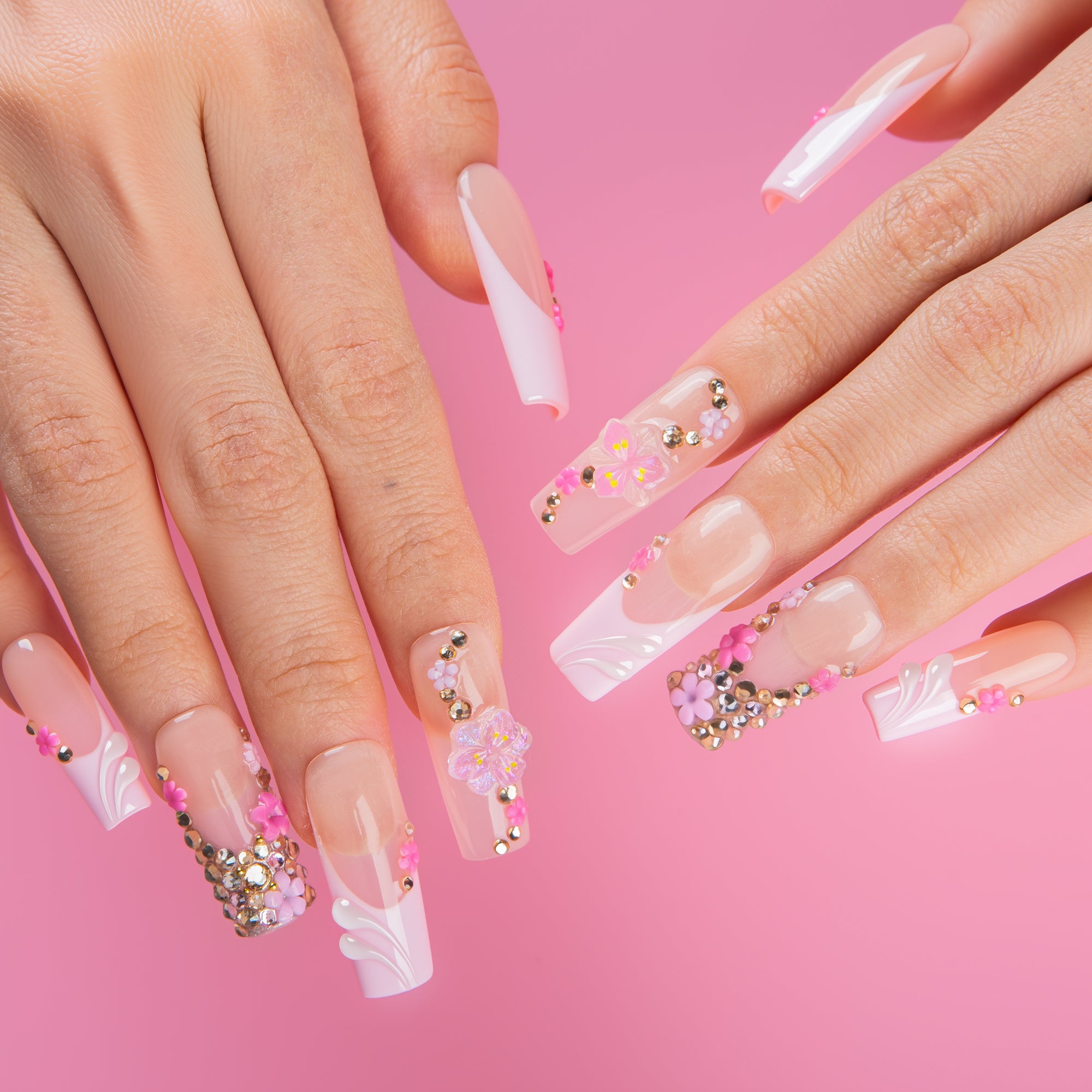 Rose Dew Handmade Nails H789