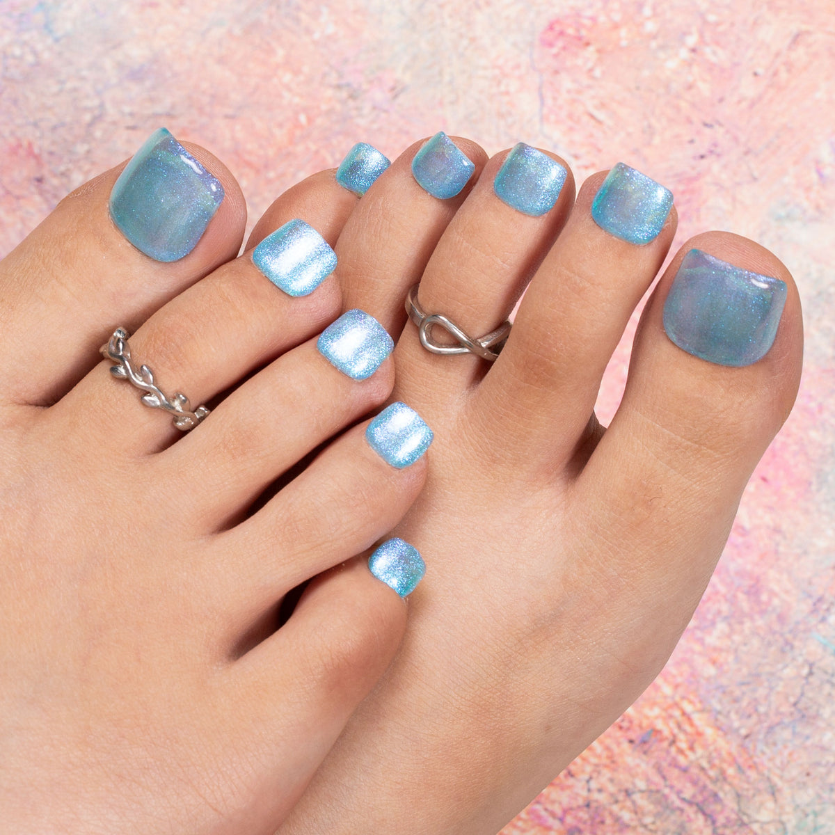 Moon Water TP011 Toe Nails - 20Pcs Free Size