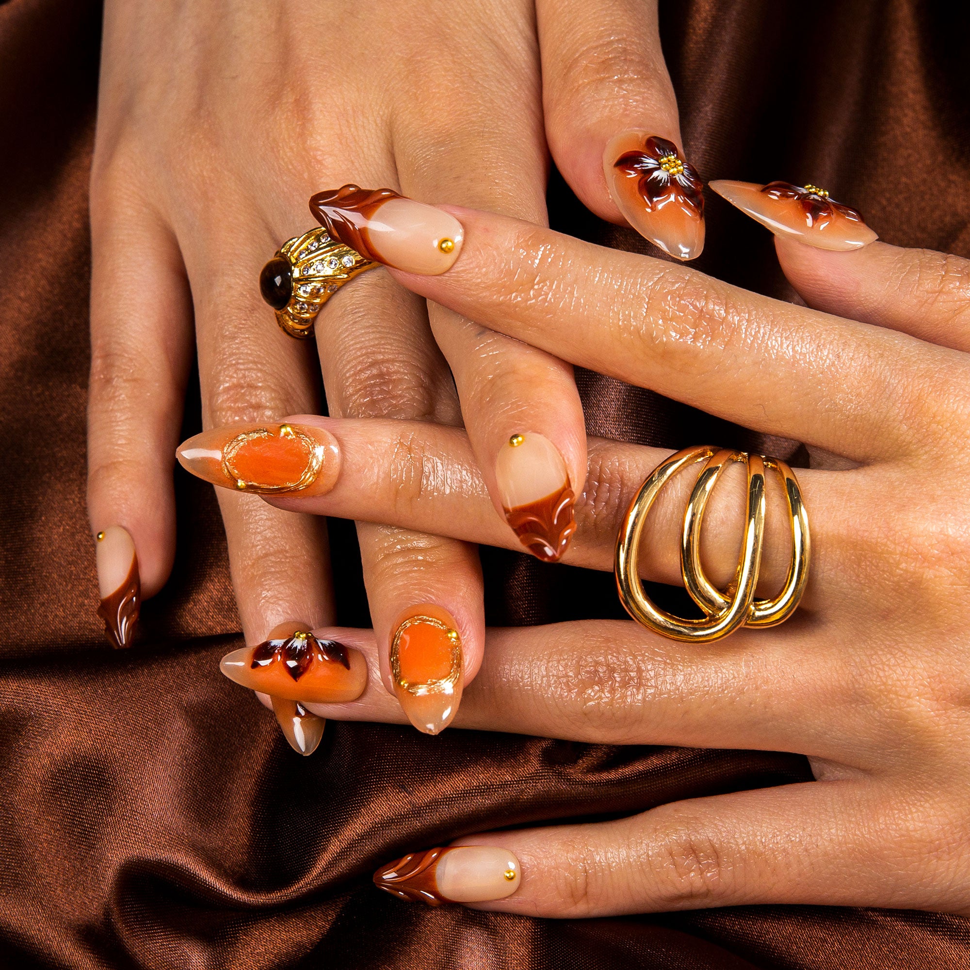 Summer Soirée Handmade Nails H503