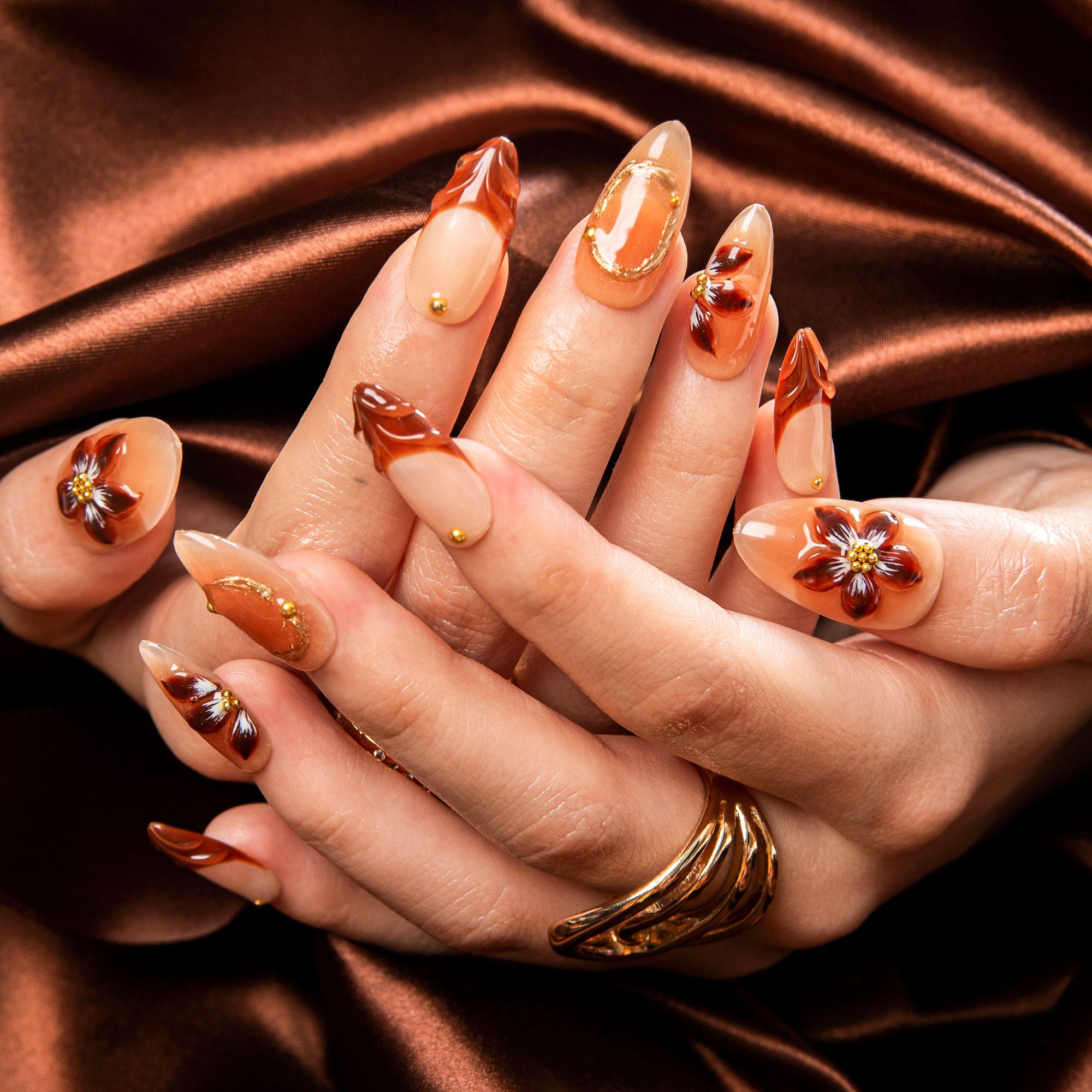 Summer Soirée Handmade Nails H503