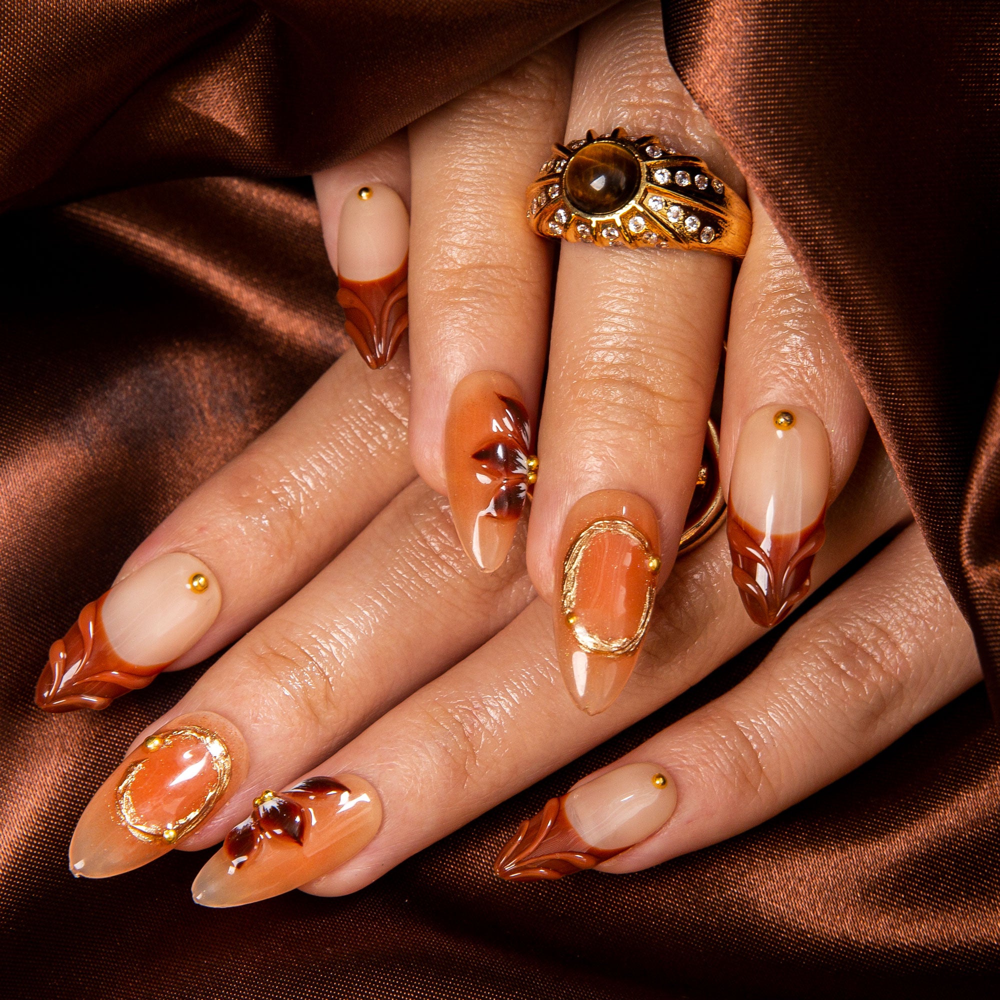 Summer Soirée Handmade Nails H503