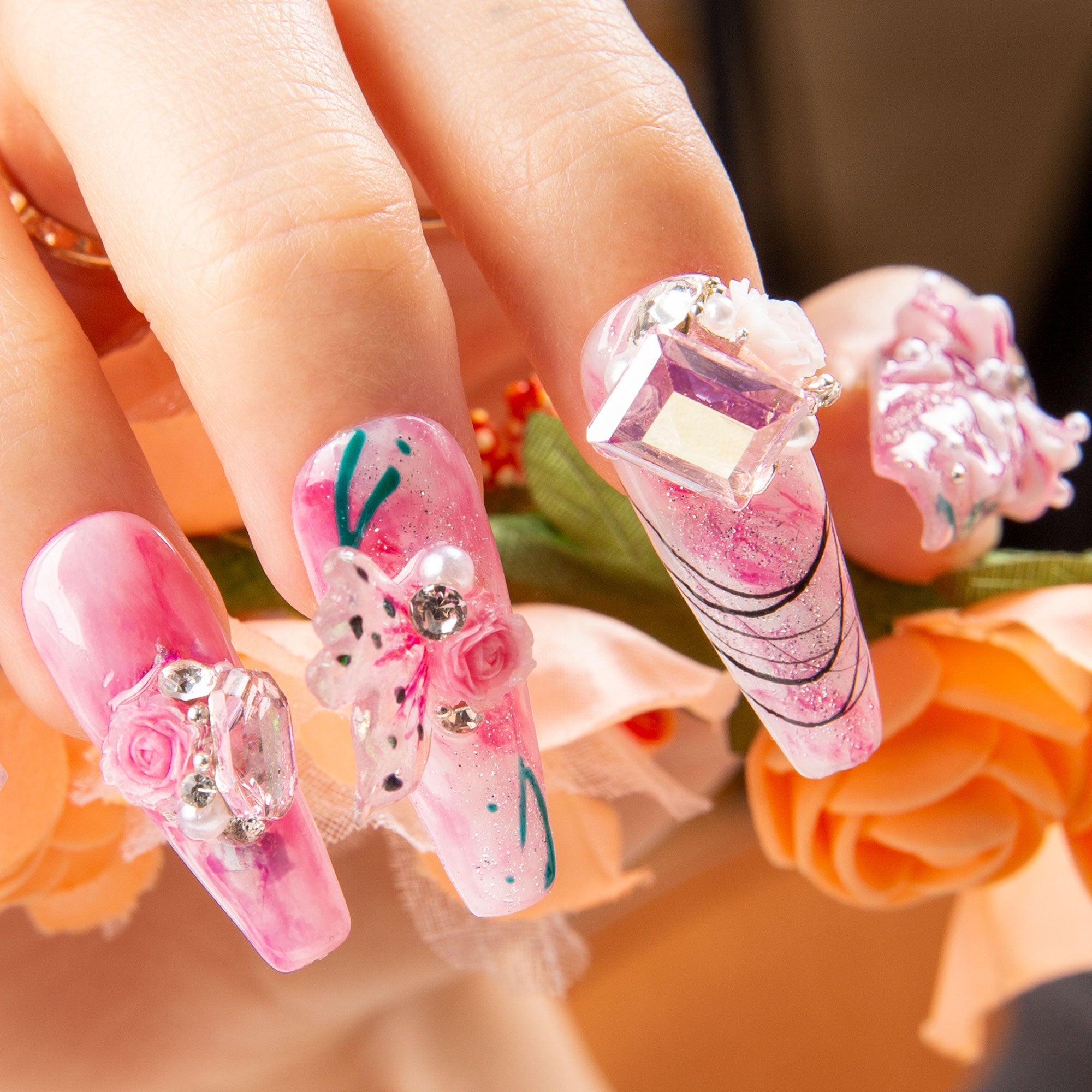 Victorian’s Dreams Handmade Coffin Nails H462 RTS