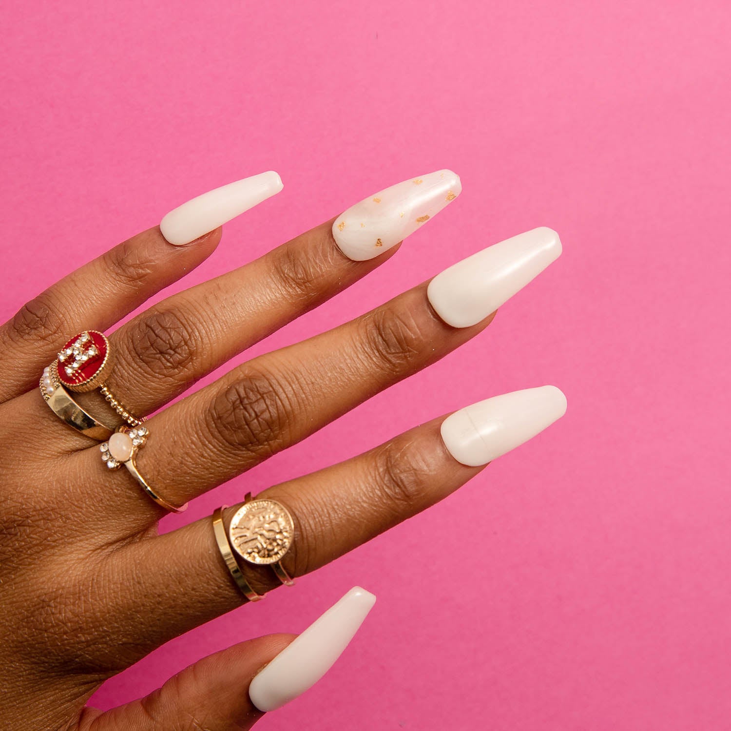 Funny Bunny Handmade Coffin Nails H20 RTS