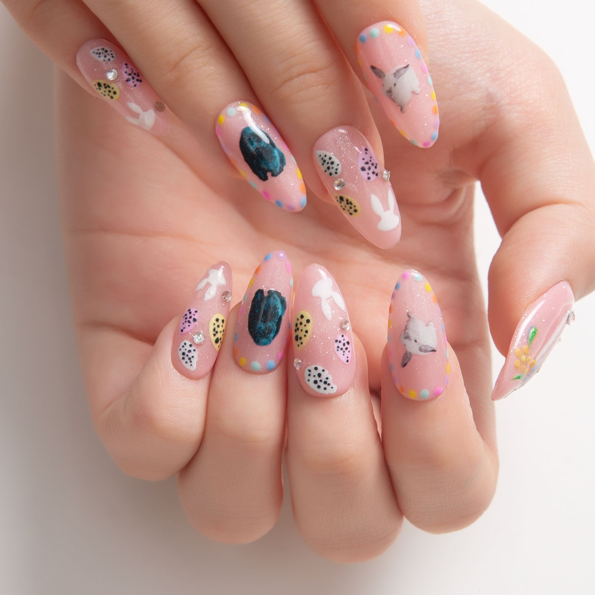 @bebesitalecii x Lovful Creator Collab Enchanted Fur-Ever Handmade Nails C026