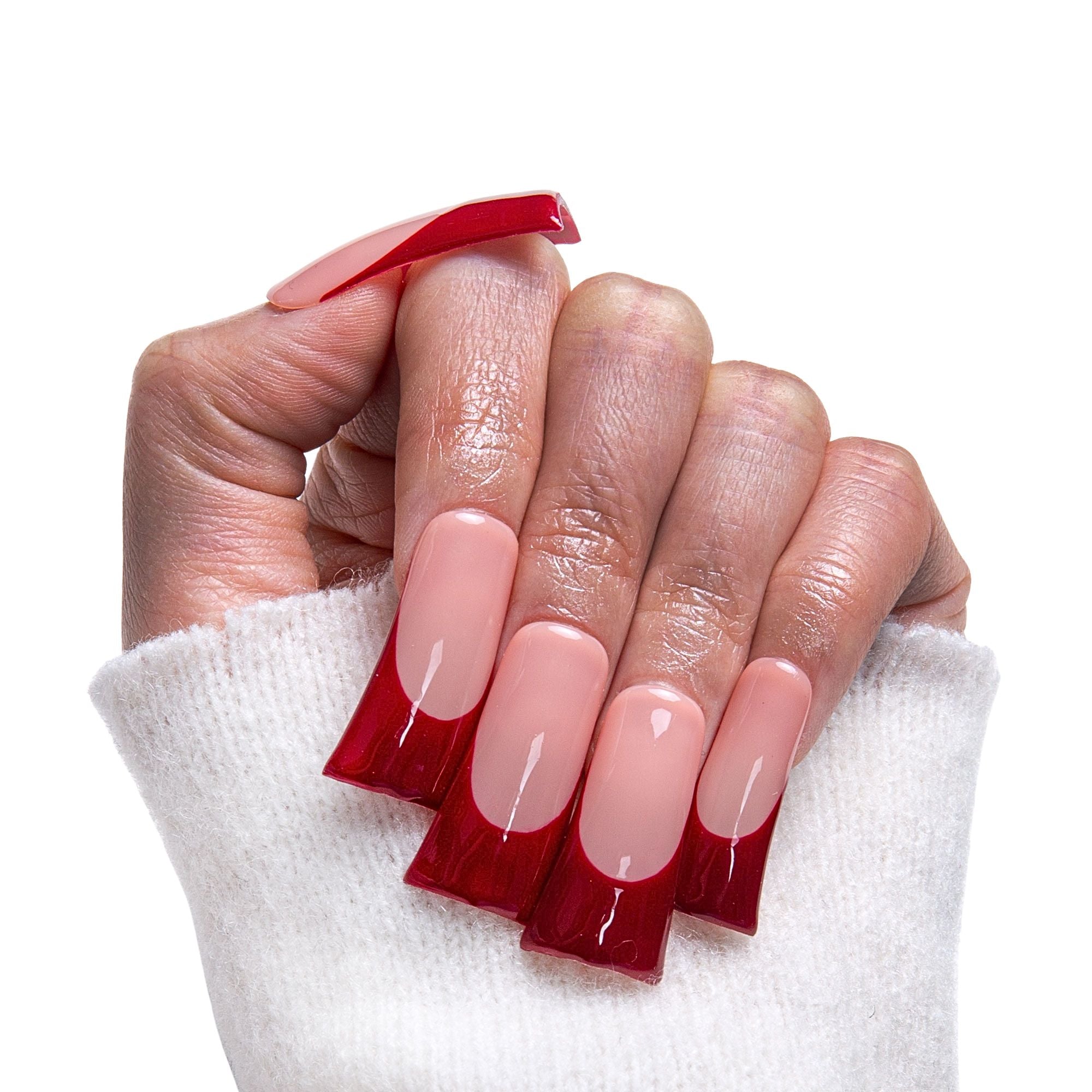 Crescent Craze Handmade Nails F006