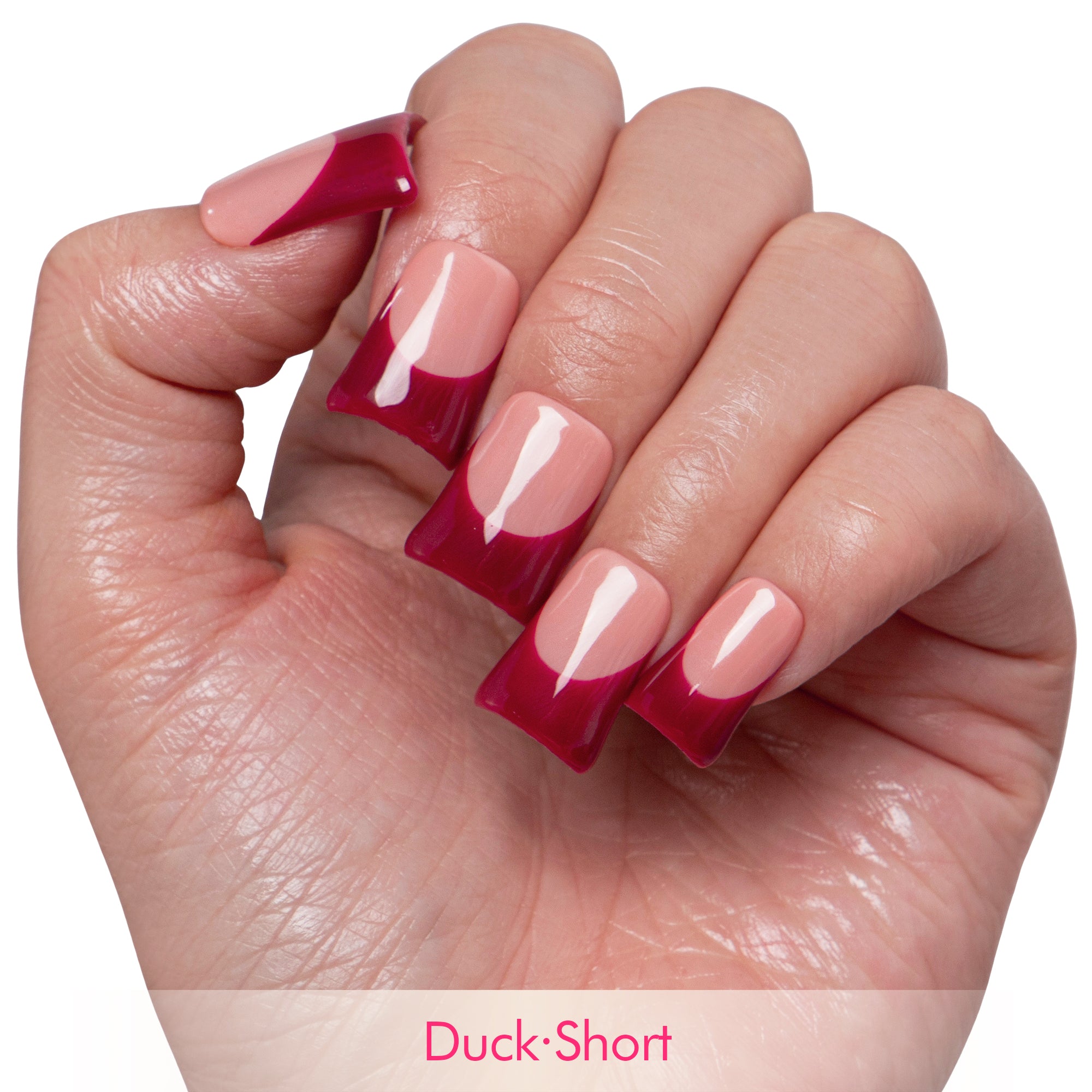 Crescent Craze Handmade Nails F006