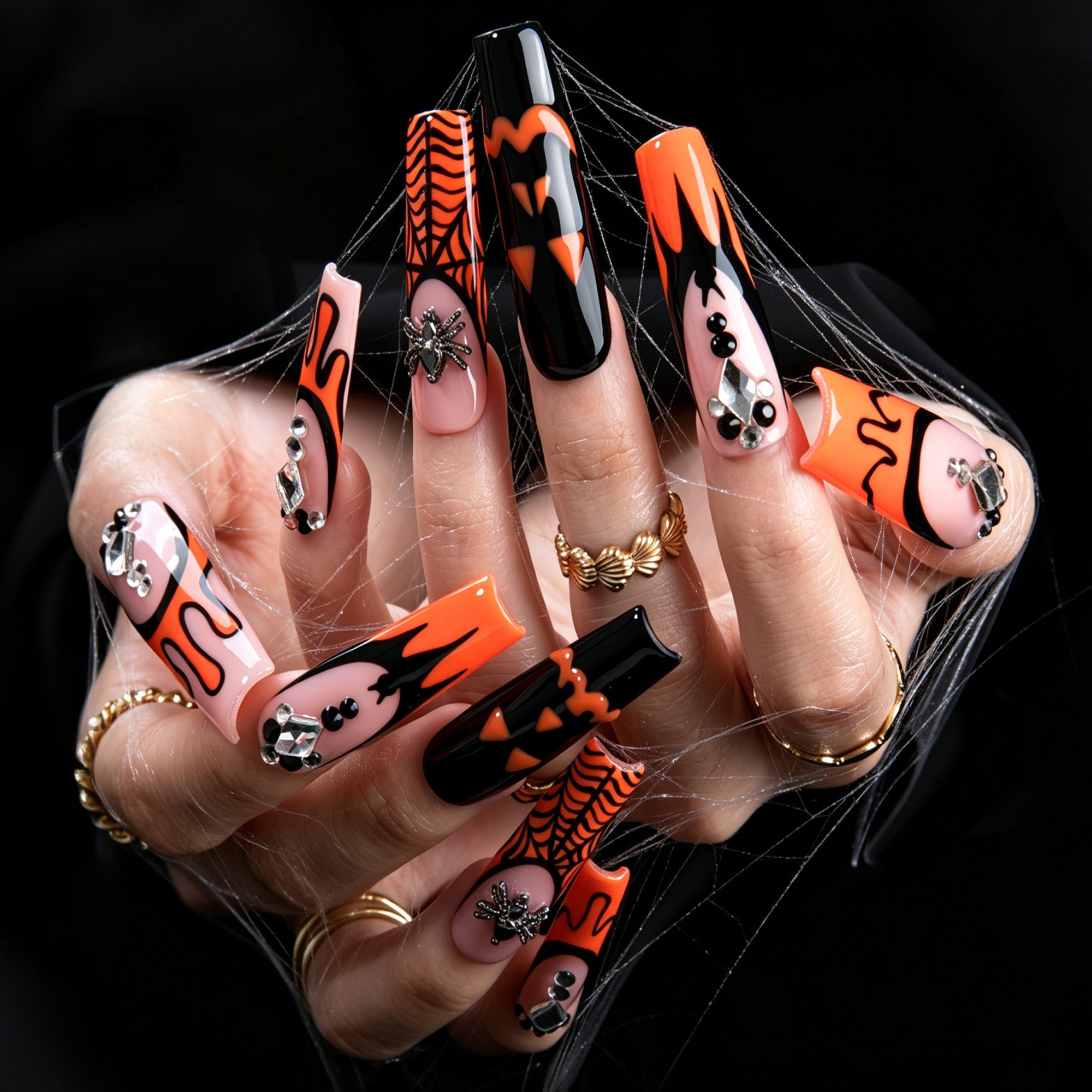 Wicked Drip Handmade Nails H1007
