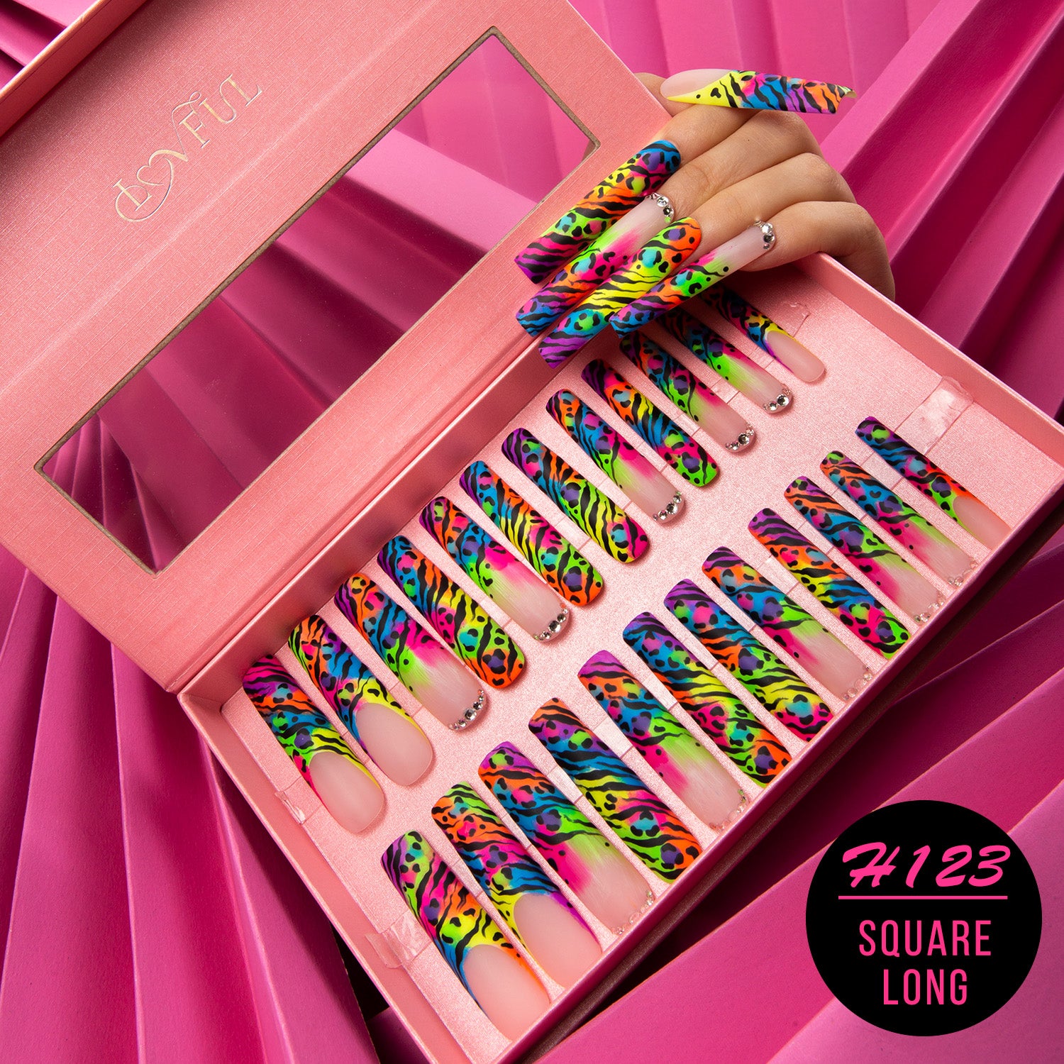 illusion press on nails