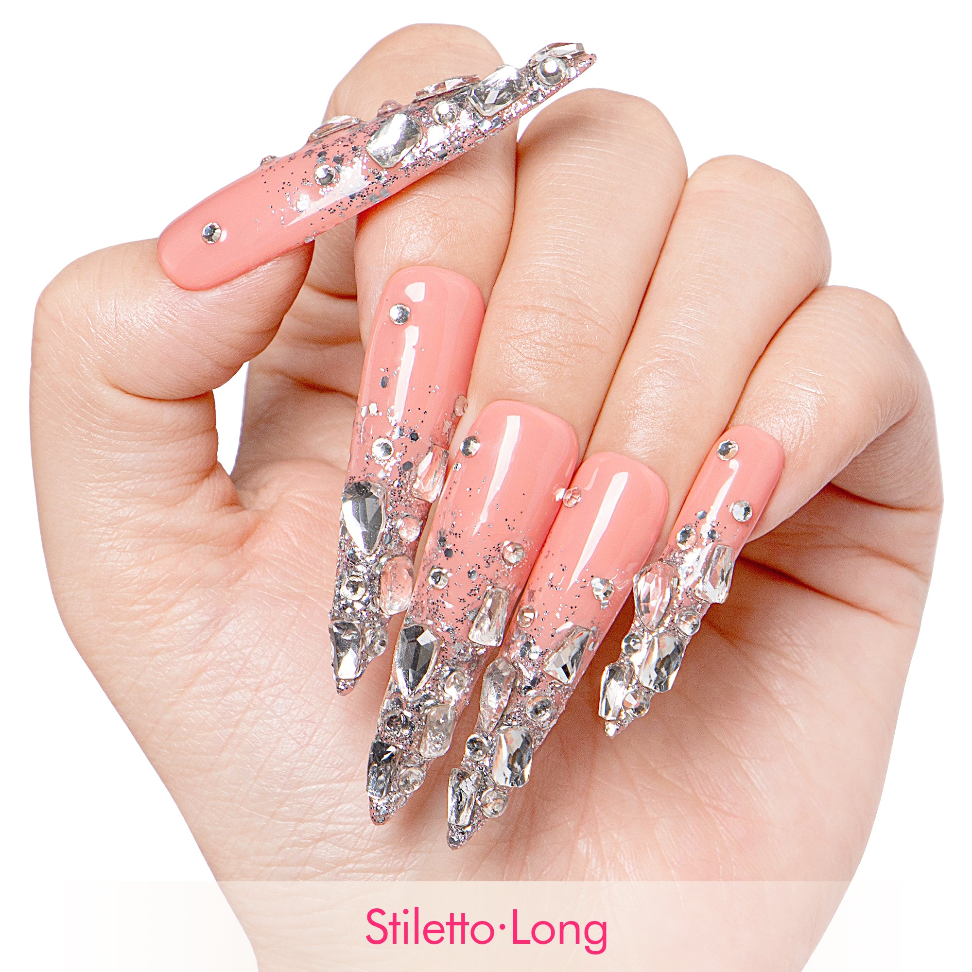 Silver Wind Handmade Nails H126