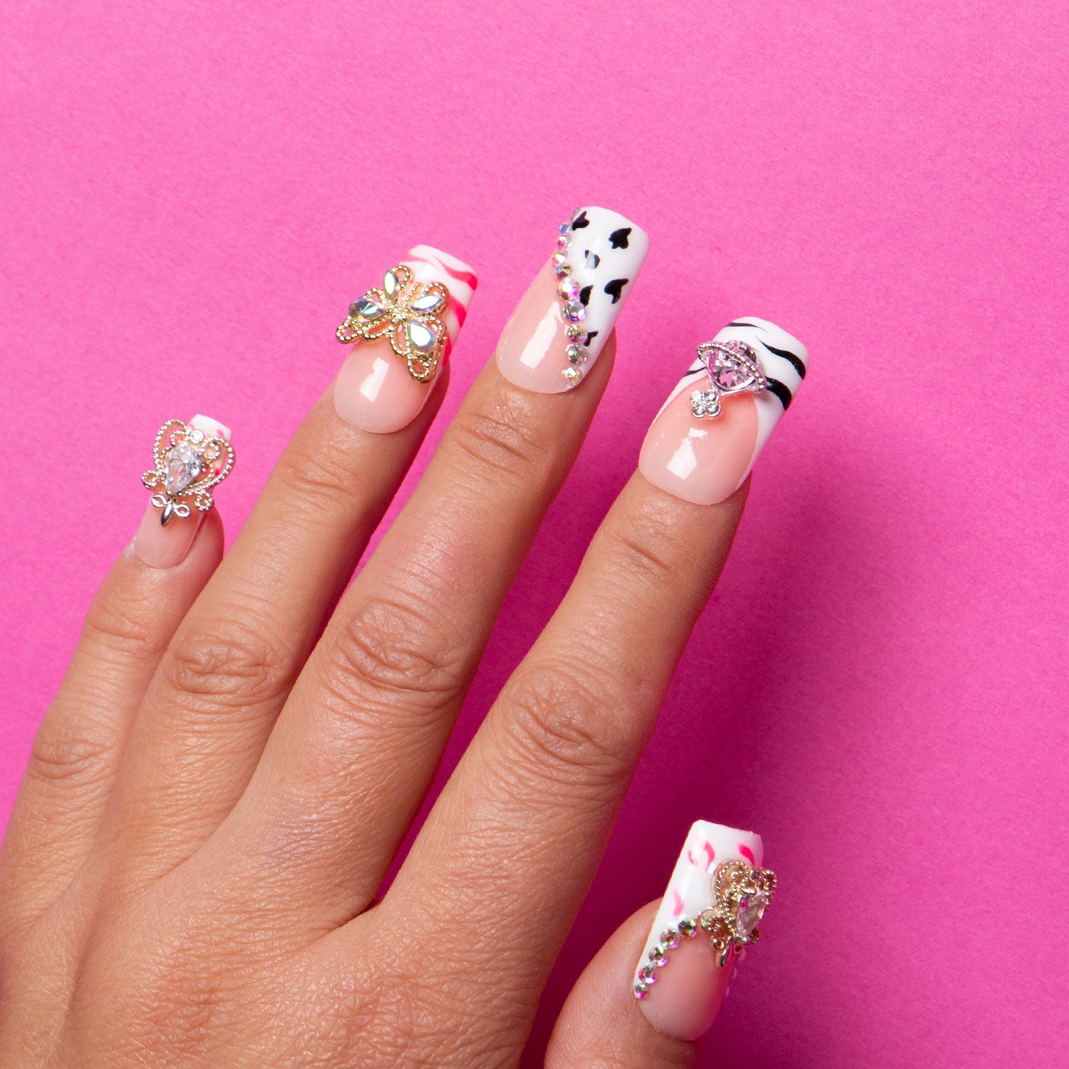 Rolling Luxe Handmade Nails 24pcs H144