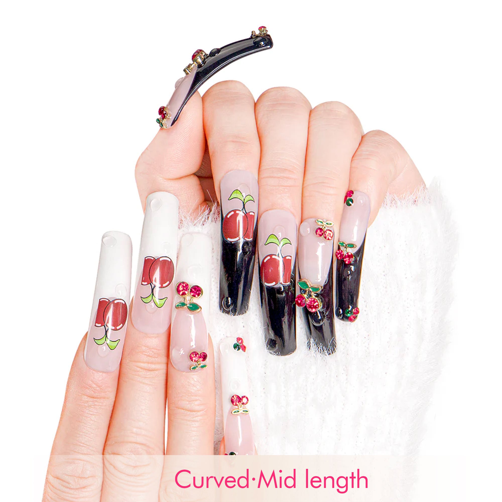 My Sweetie French Tip Handmade Nails H162