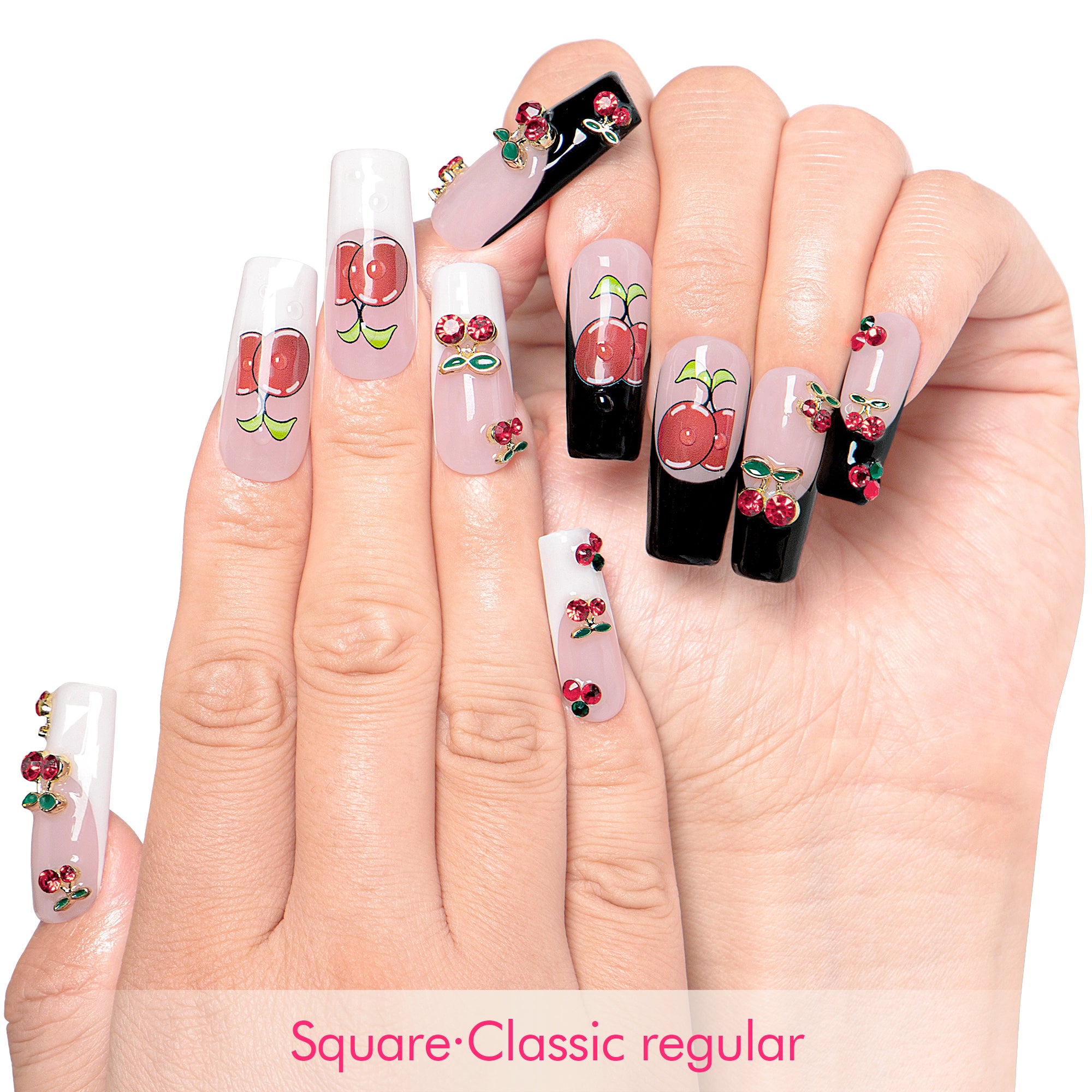 My Sweetie French Tip Handmade Nails H162