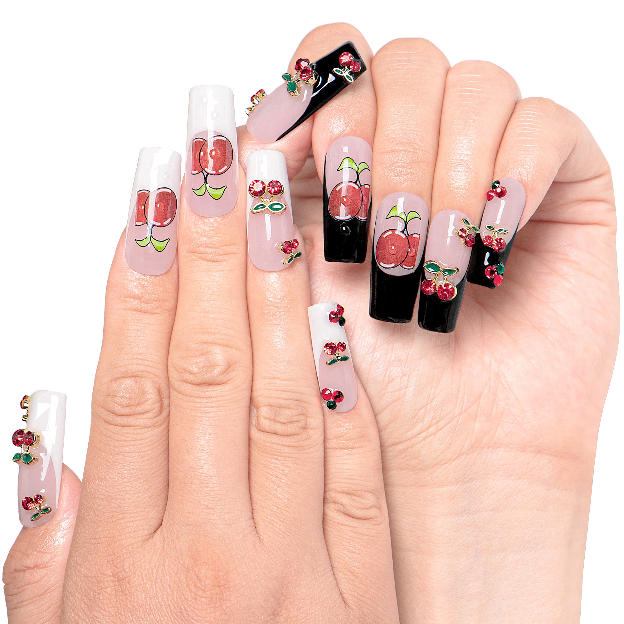 My Sweetie French Tip Handmade Nails H162