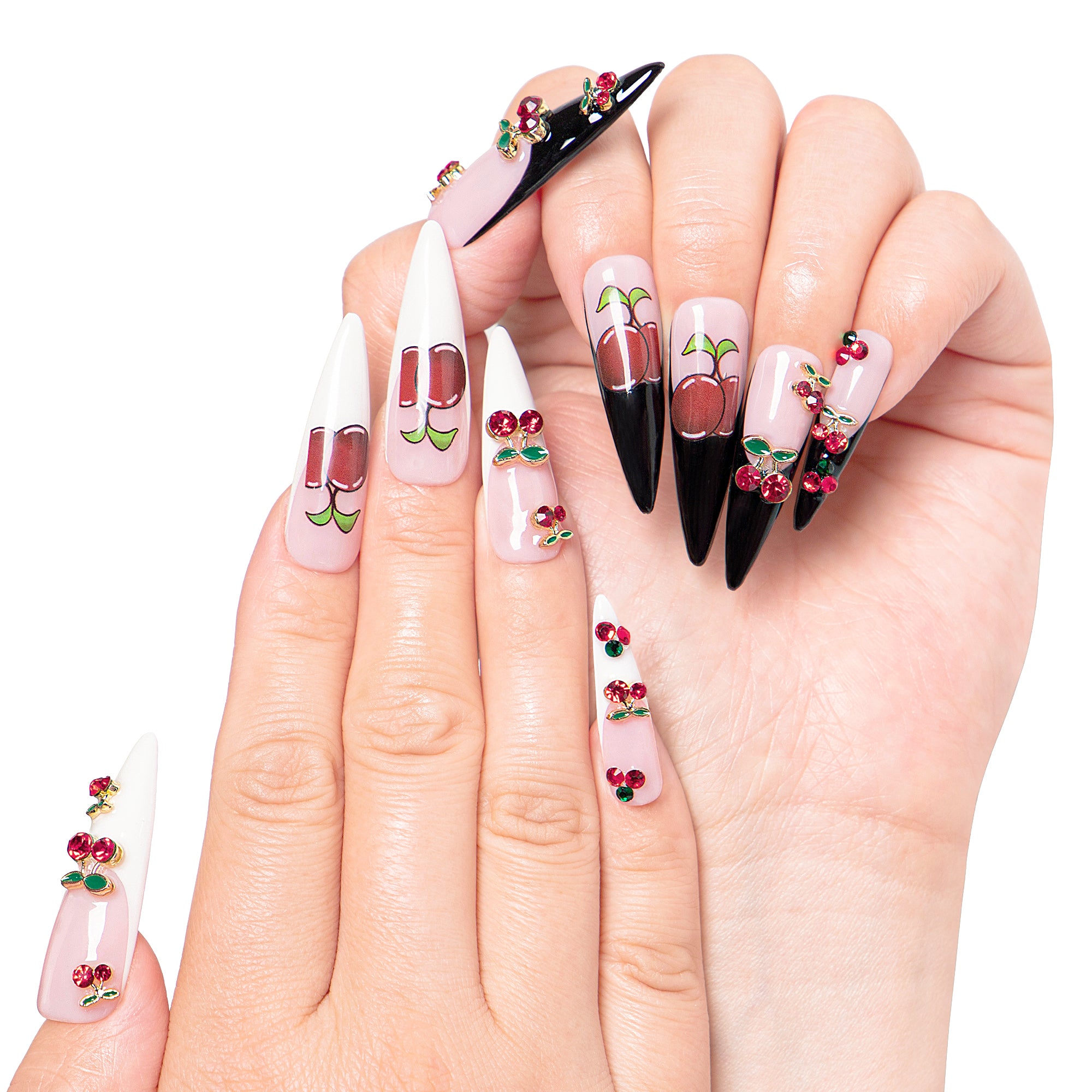 My Sweetie French Tip Handmade Nails H162