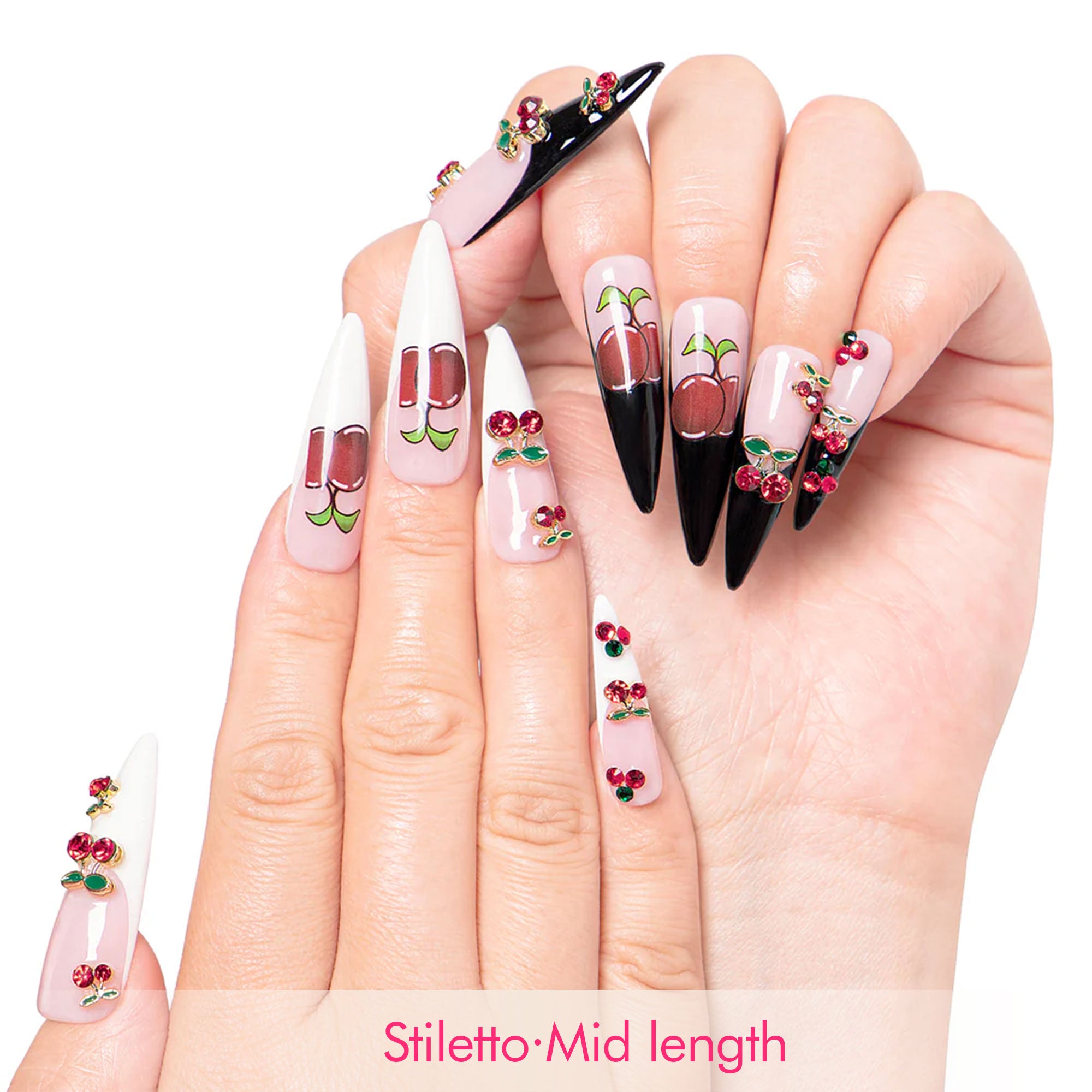 My Sweetie French Tip Handmade Nails H162