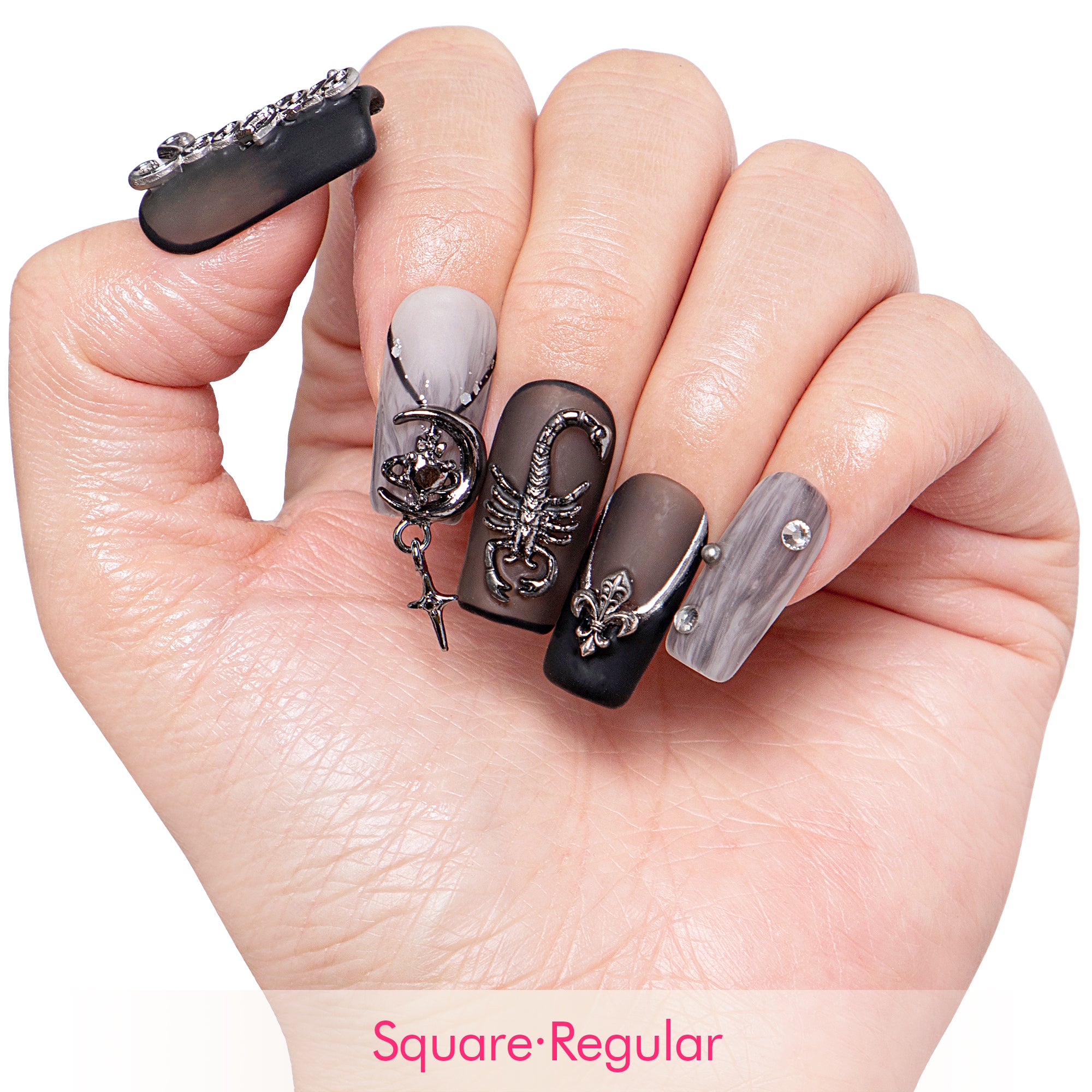 Scorpio Handmade Nails H166