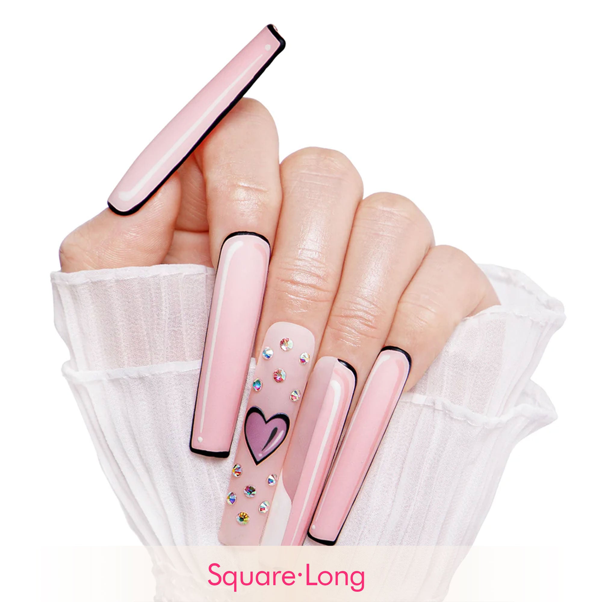 Lovful Letter Handmade Nails H169