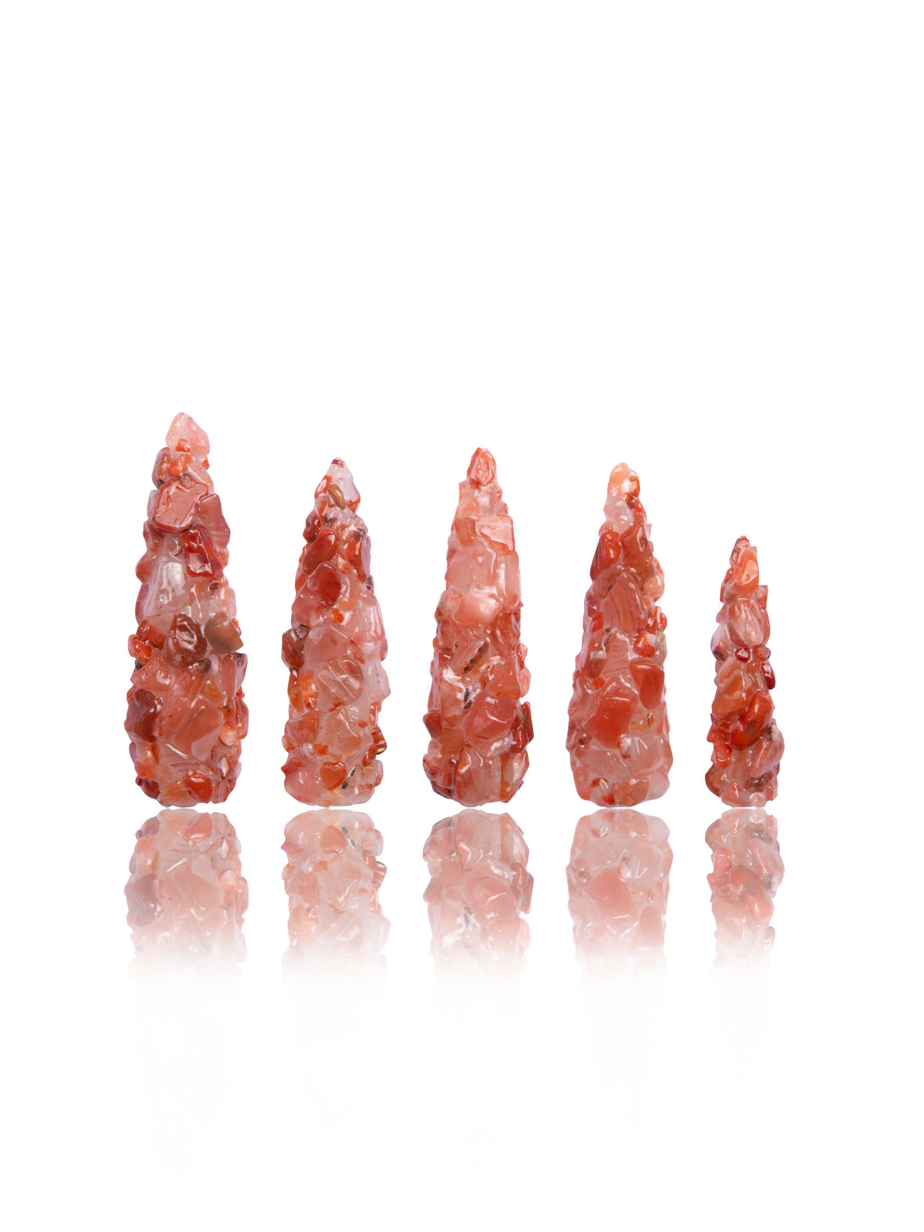 Red Jasper Press-on Nails Media 1 of 1