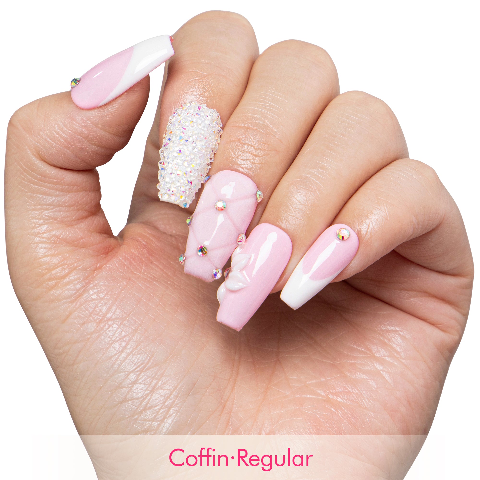 Faded Parfum Handmade Nails H191