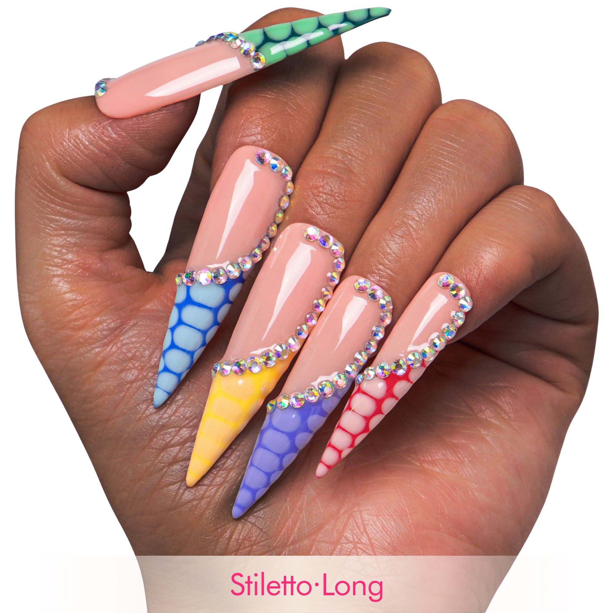 Summe Fest Handmade Nails H208